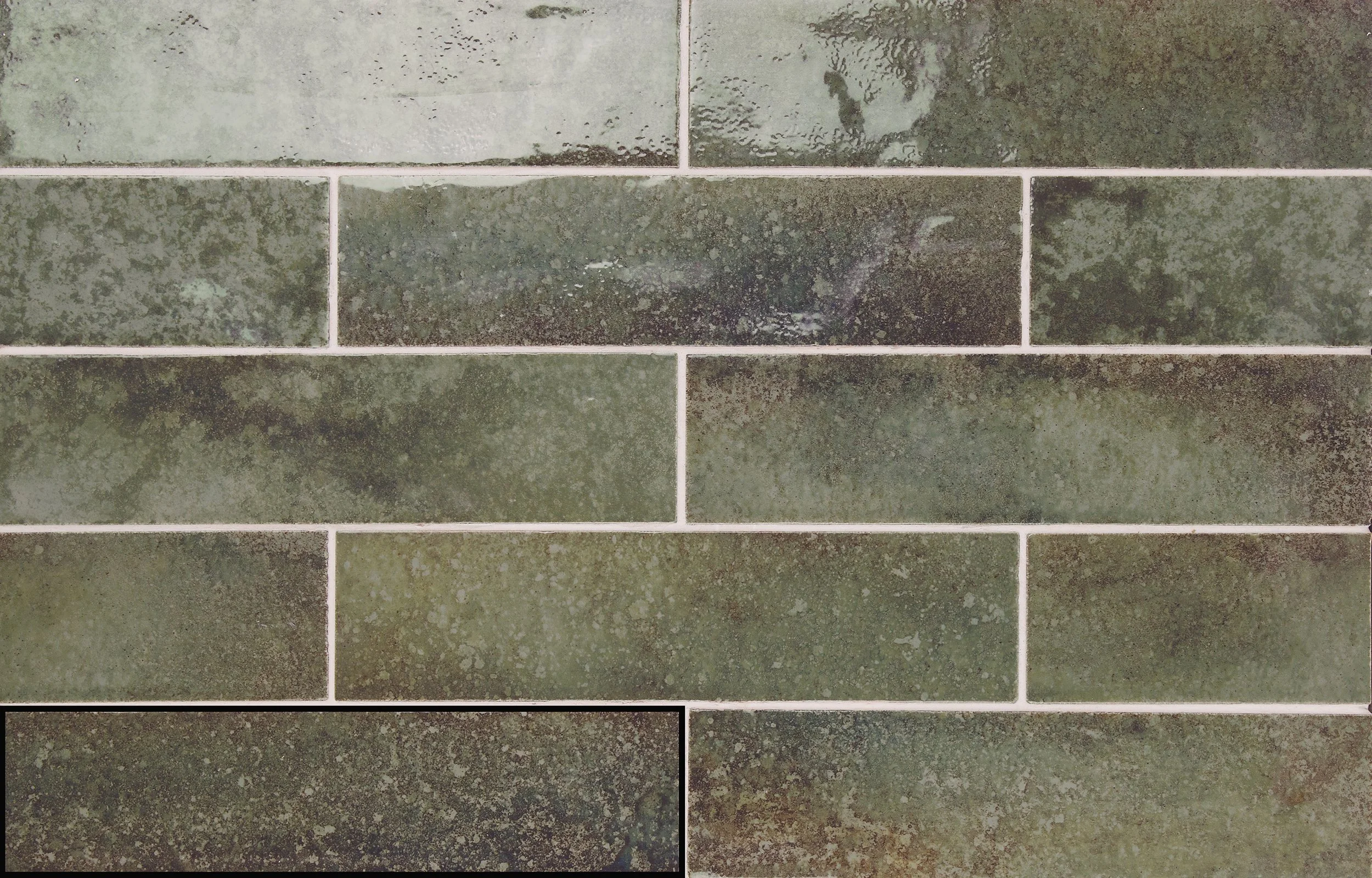 Touch Green Bathroom Tiles