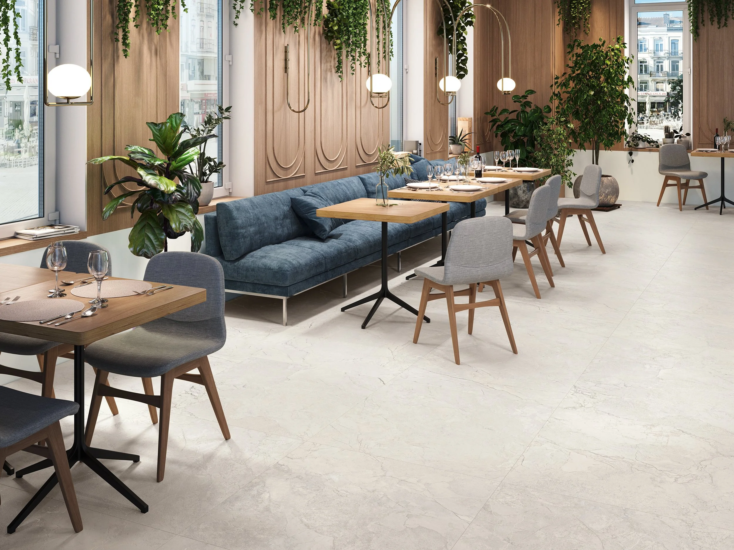 Alloy Pearl Porcelain Tiles