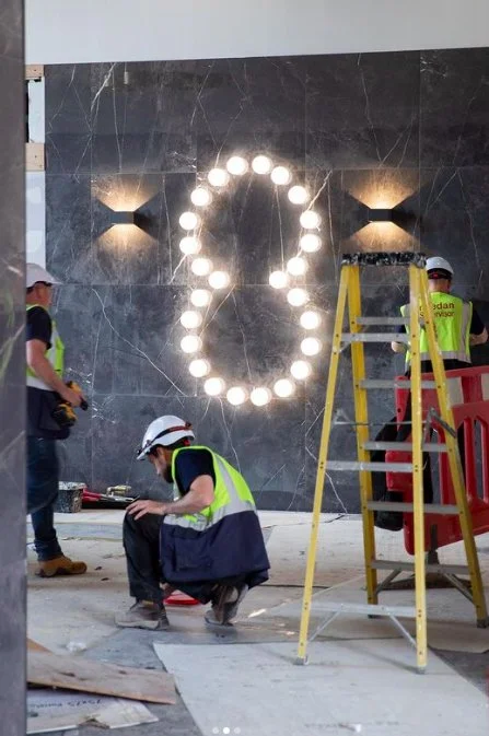 Marble Effect Tiles in Luxury Apartments Liverpool