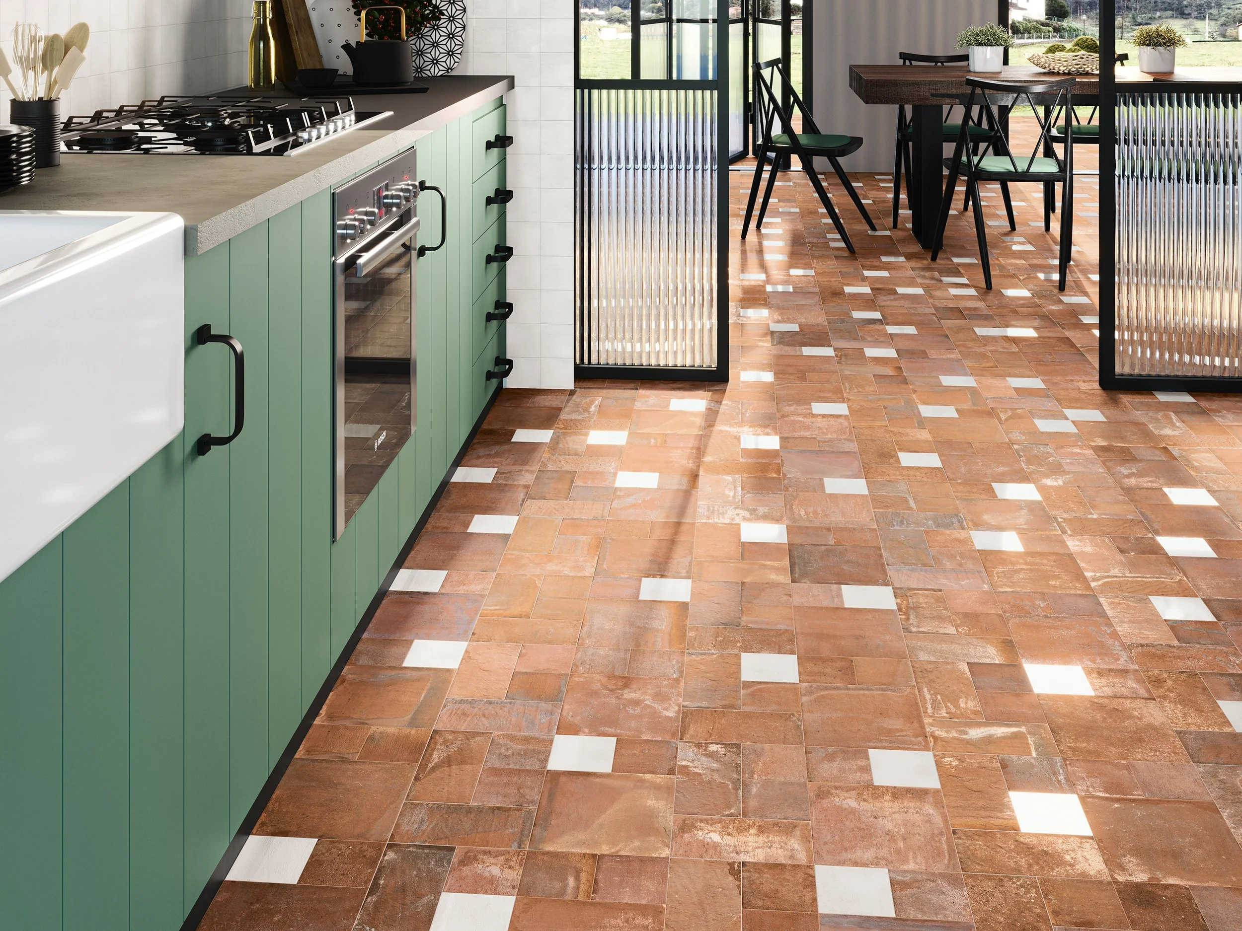 Menorca Terra Porcelain Tiles