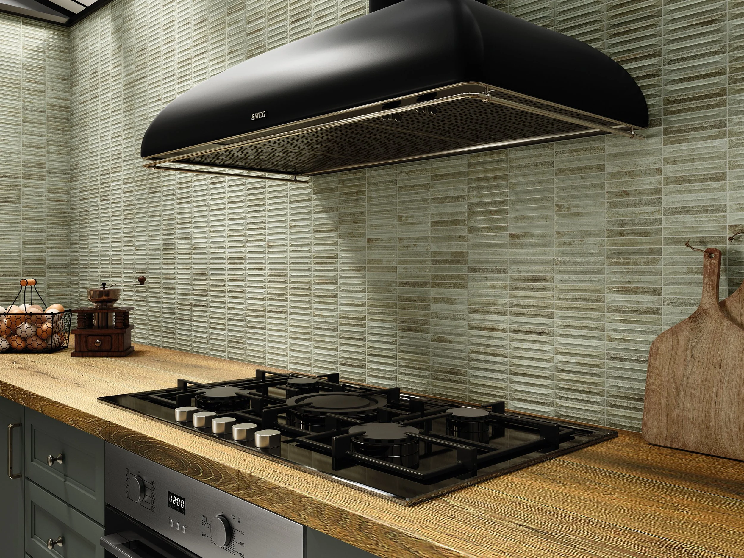 Moonstone Incision Sage Tiles