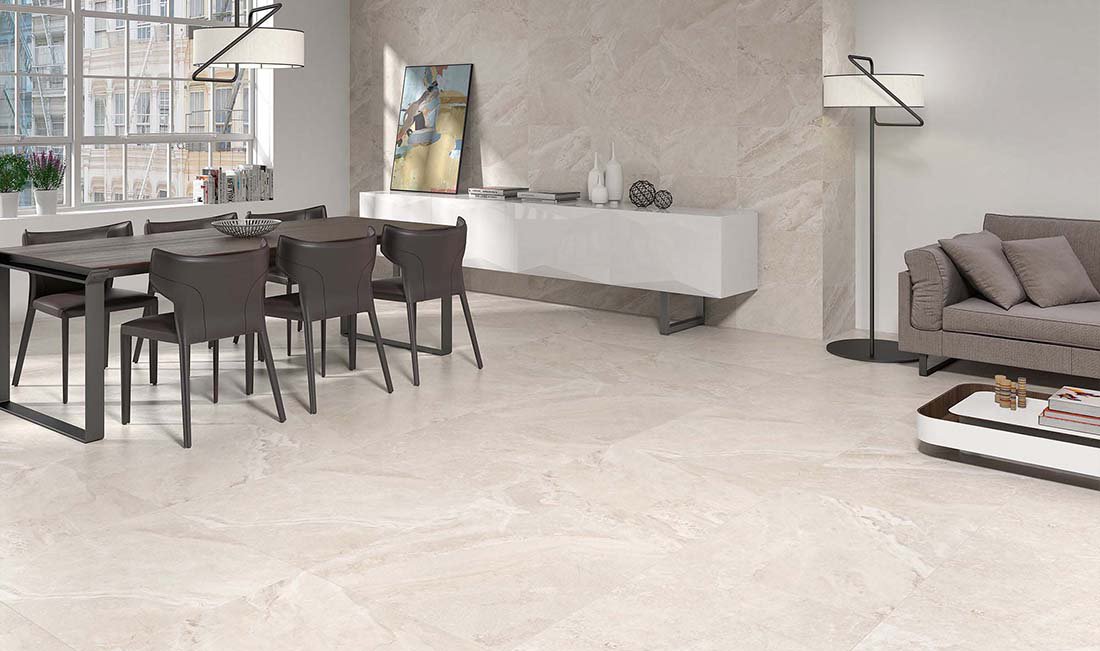 Stone Effect Beige Tiles in Liverpool