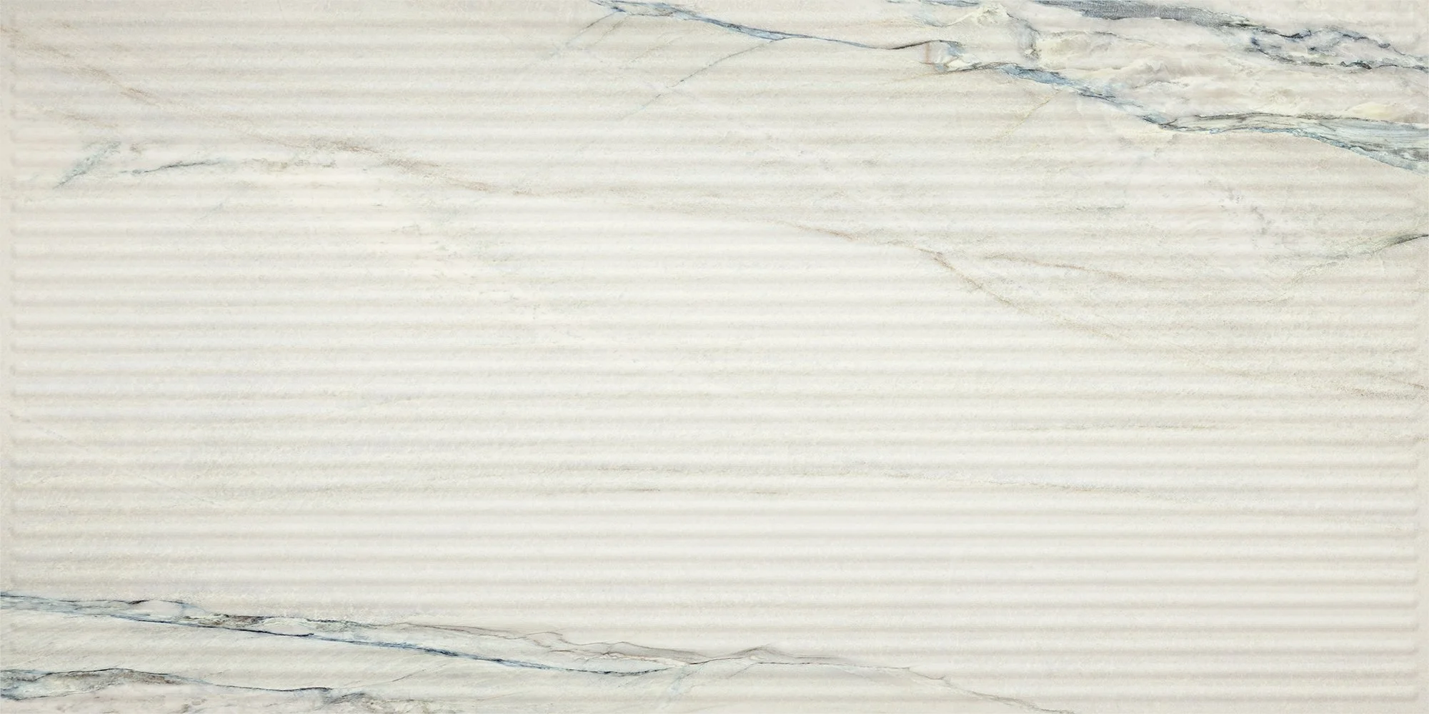 Fluted Marble Look Michelangelo Tiles