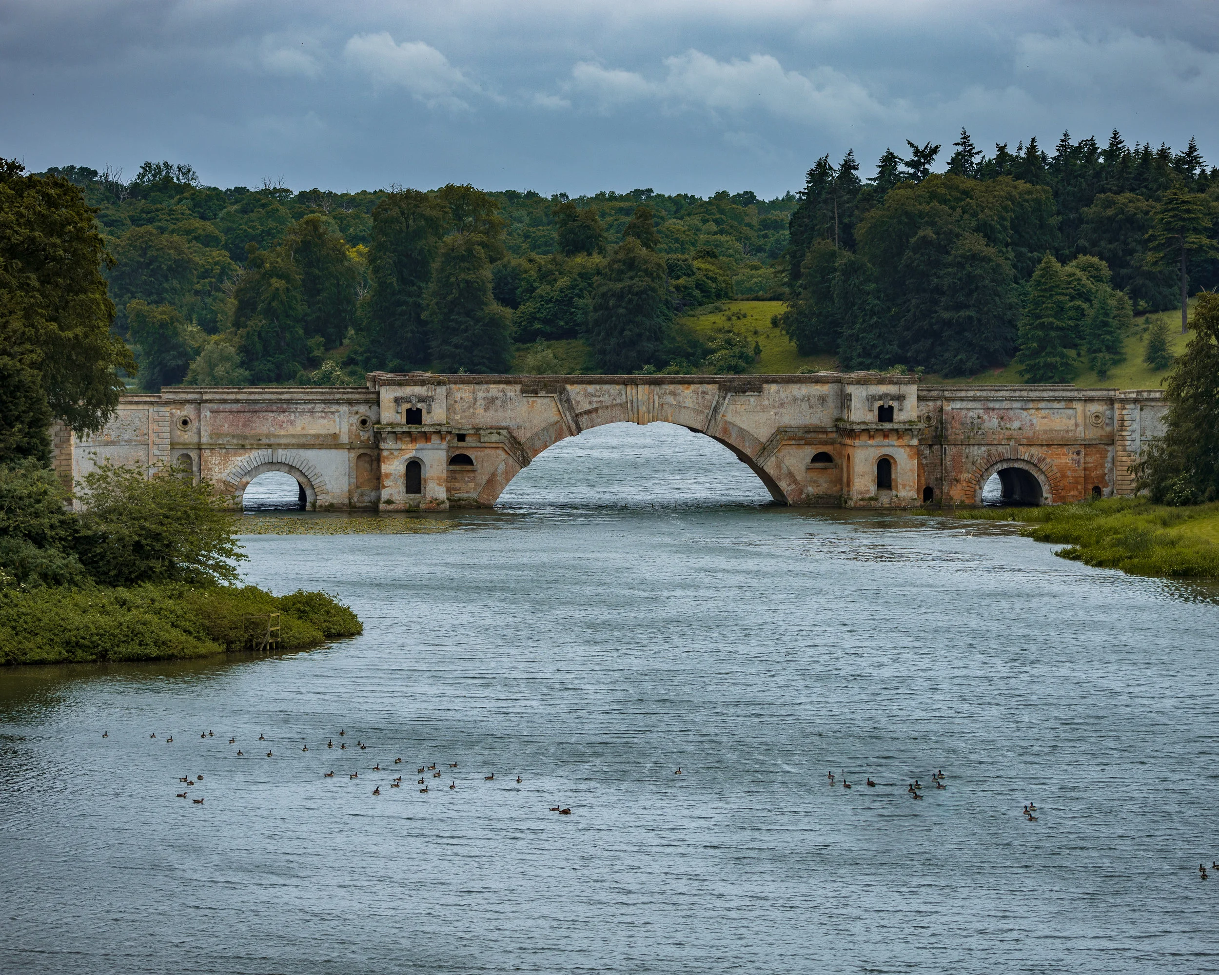 Vanburgh Bridge at Blenheim Palace