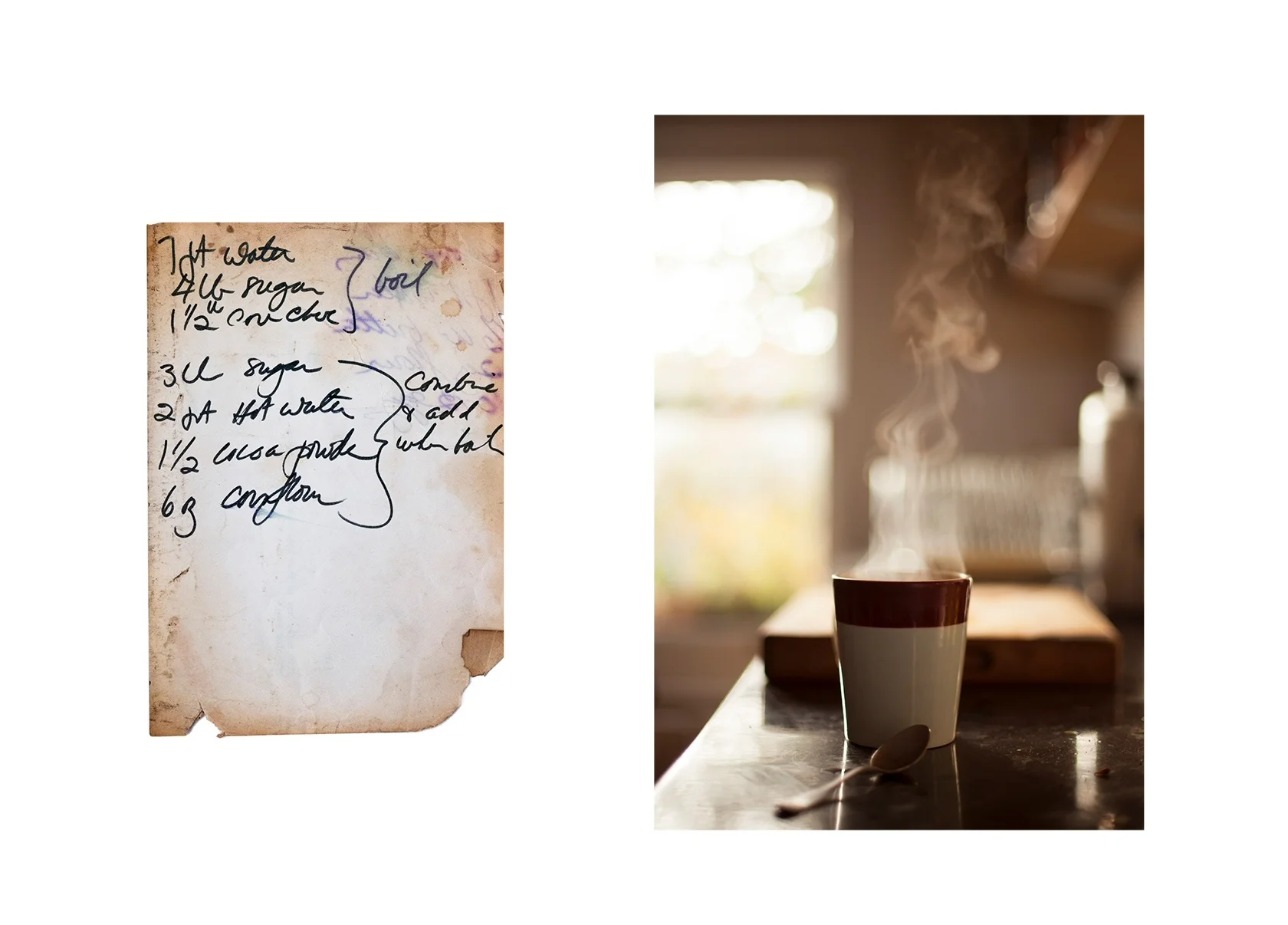 Image from the 'A Stranger in my Mother's Kitchen' series by Celene Marchbank, 2017