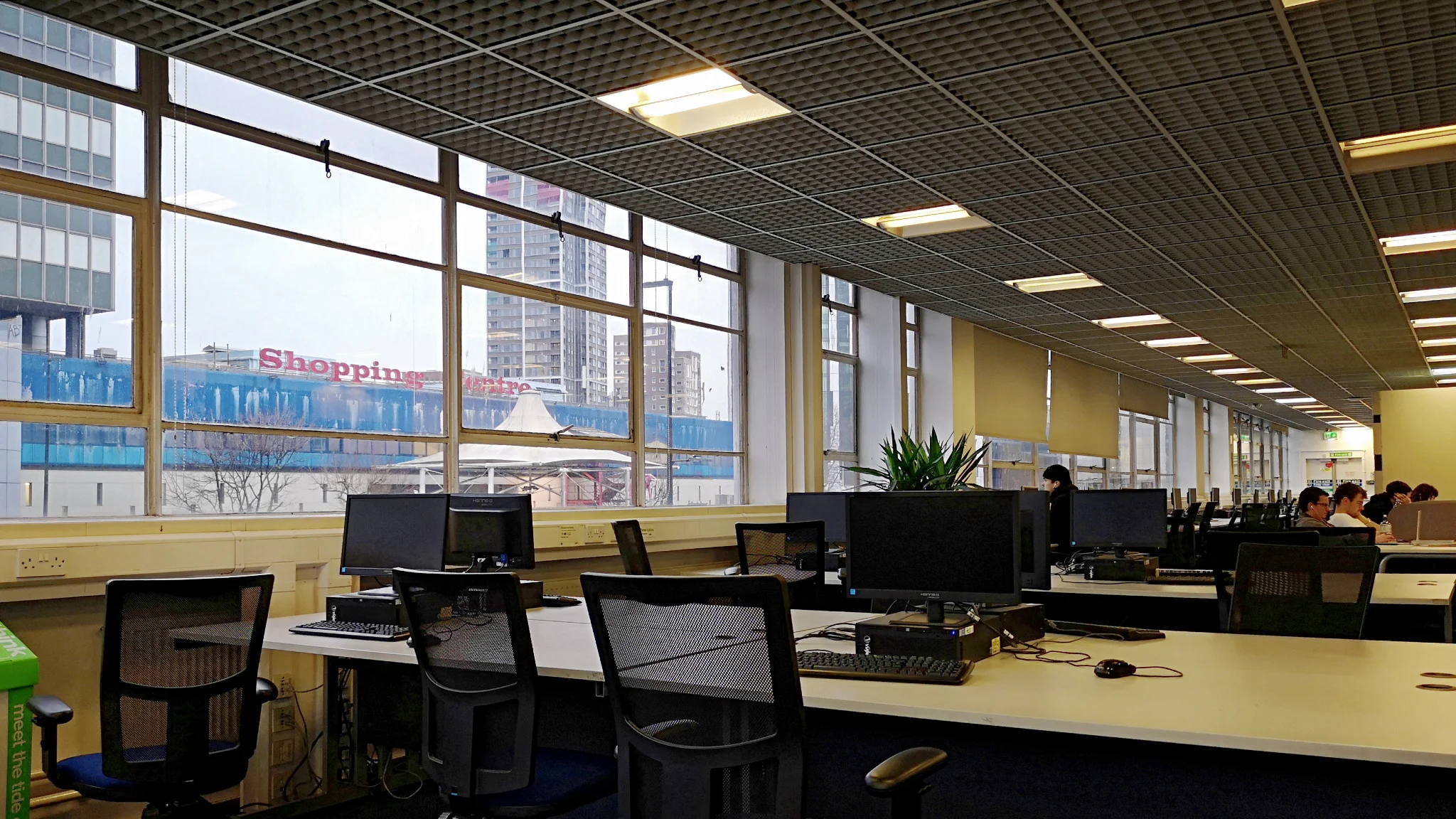 Library study area, London College of Communication, Elephant & Castle (31st January, 2019)