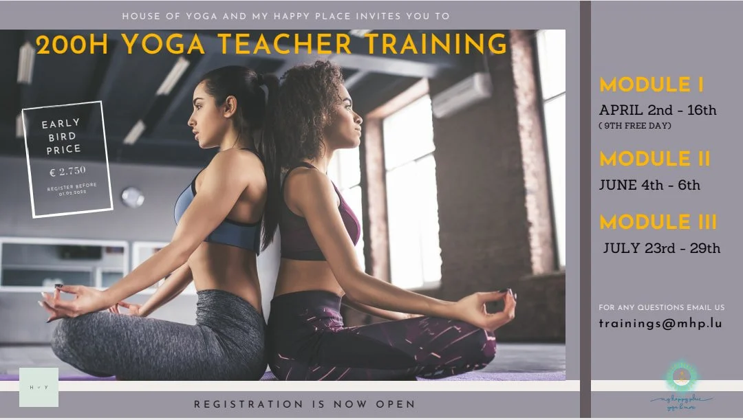 200 Hour Yoga Teacher Training Course - Certified by Yoga Alliance