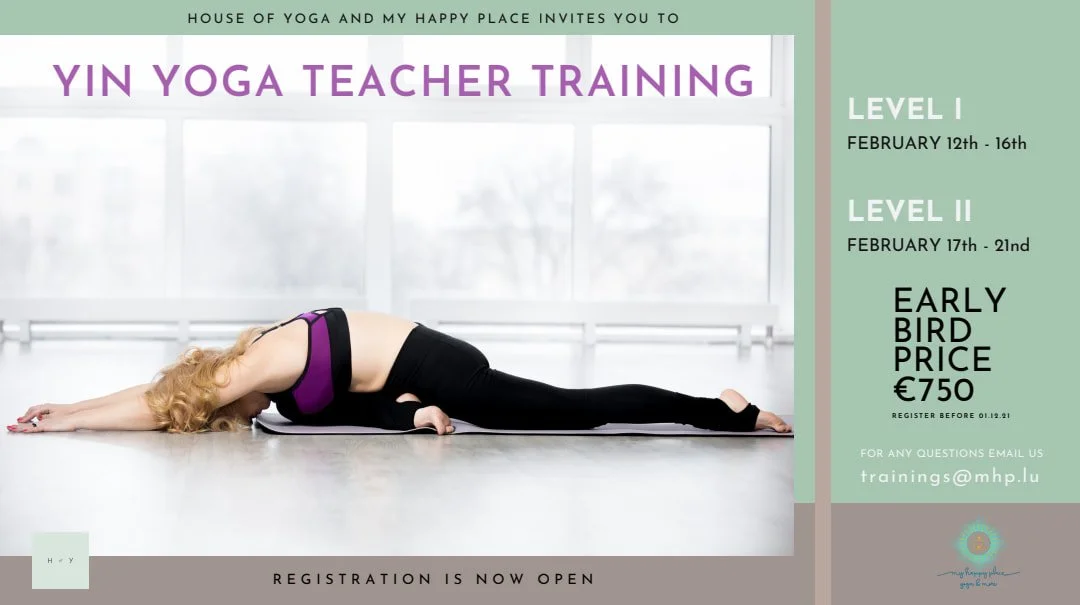 Yinvision - 50 Hour Yin Yoga Teacher Training Level I - Certified by Yoga Alliance