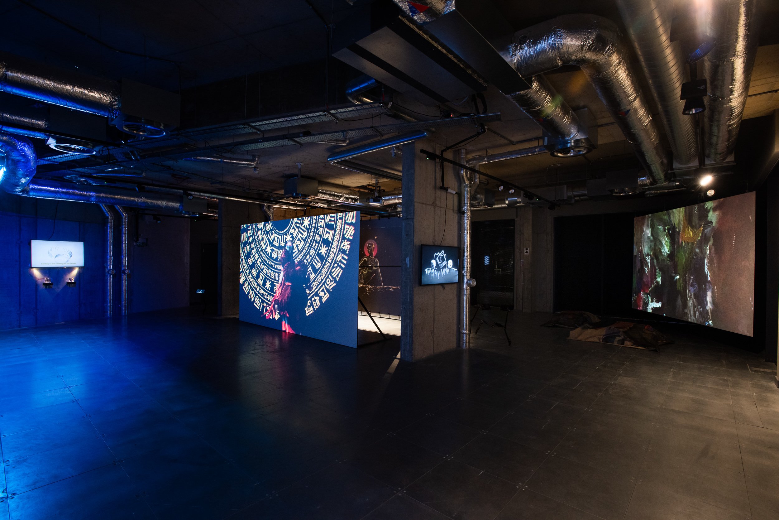 Installation view of Power Play (2020), arebyte Gallery, London. Image: Max Colson. (Copy)