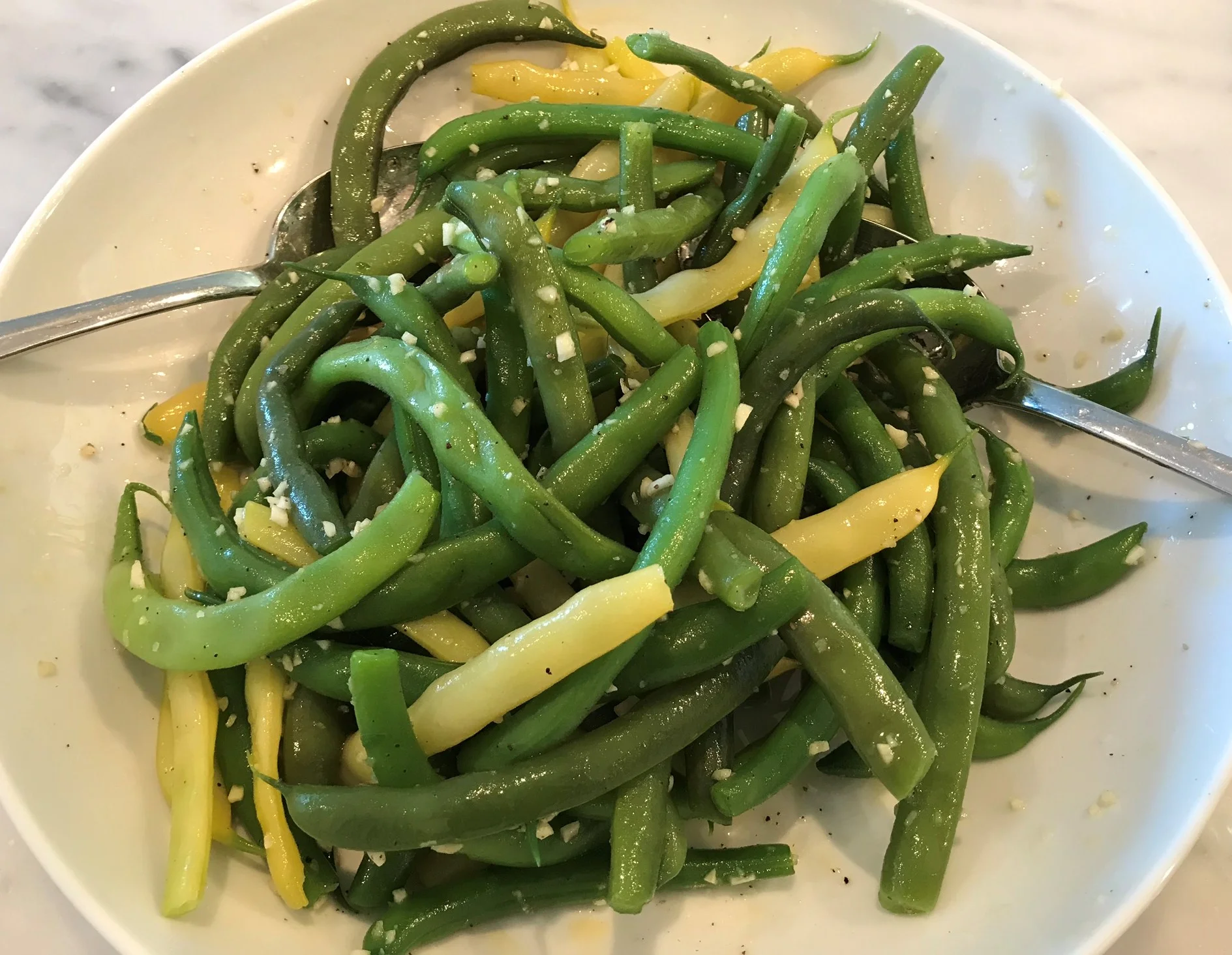 Simple Garlic Green Beans