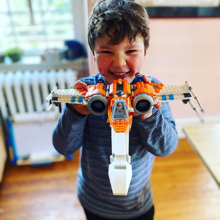 Still: We paid him in Legos. Lol