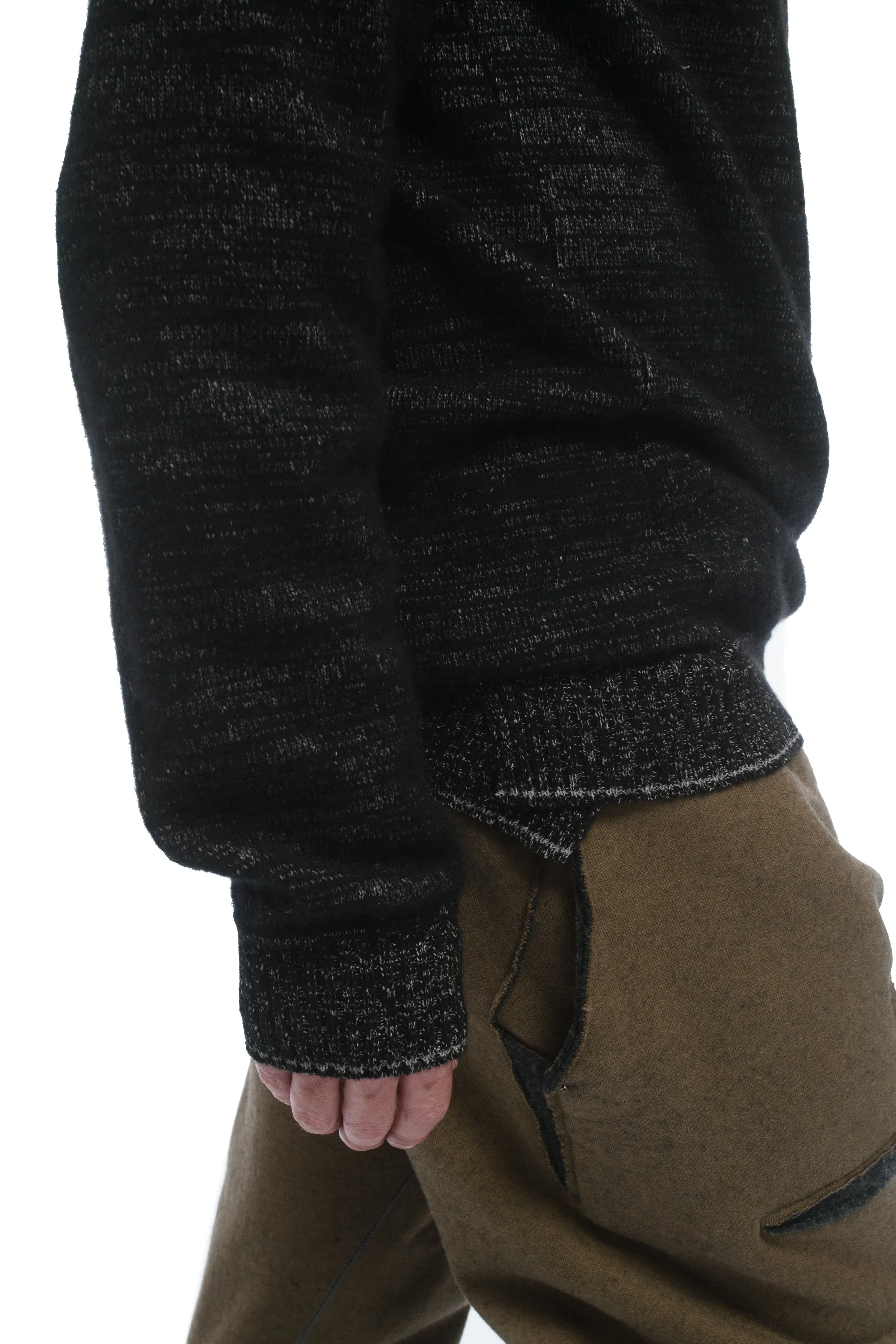 Taichi Murakami Длинный утепленный жилет из водоотталкивающий ткани