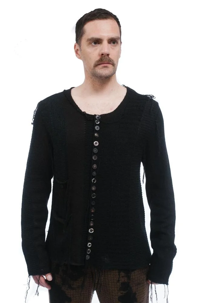 Archivio J.M. Ribot Кардиган из смеси мохера и кашемира