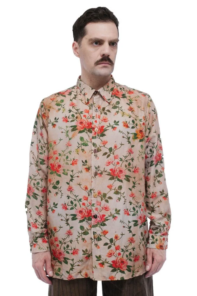 Archivio J.M. Ribot Рубашка из шелка