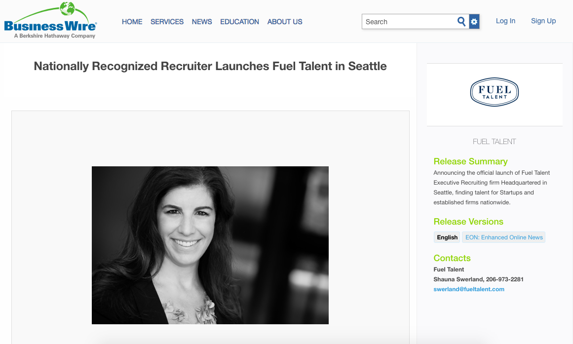 BusinessWire - January 21, 2014