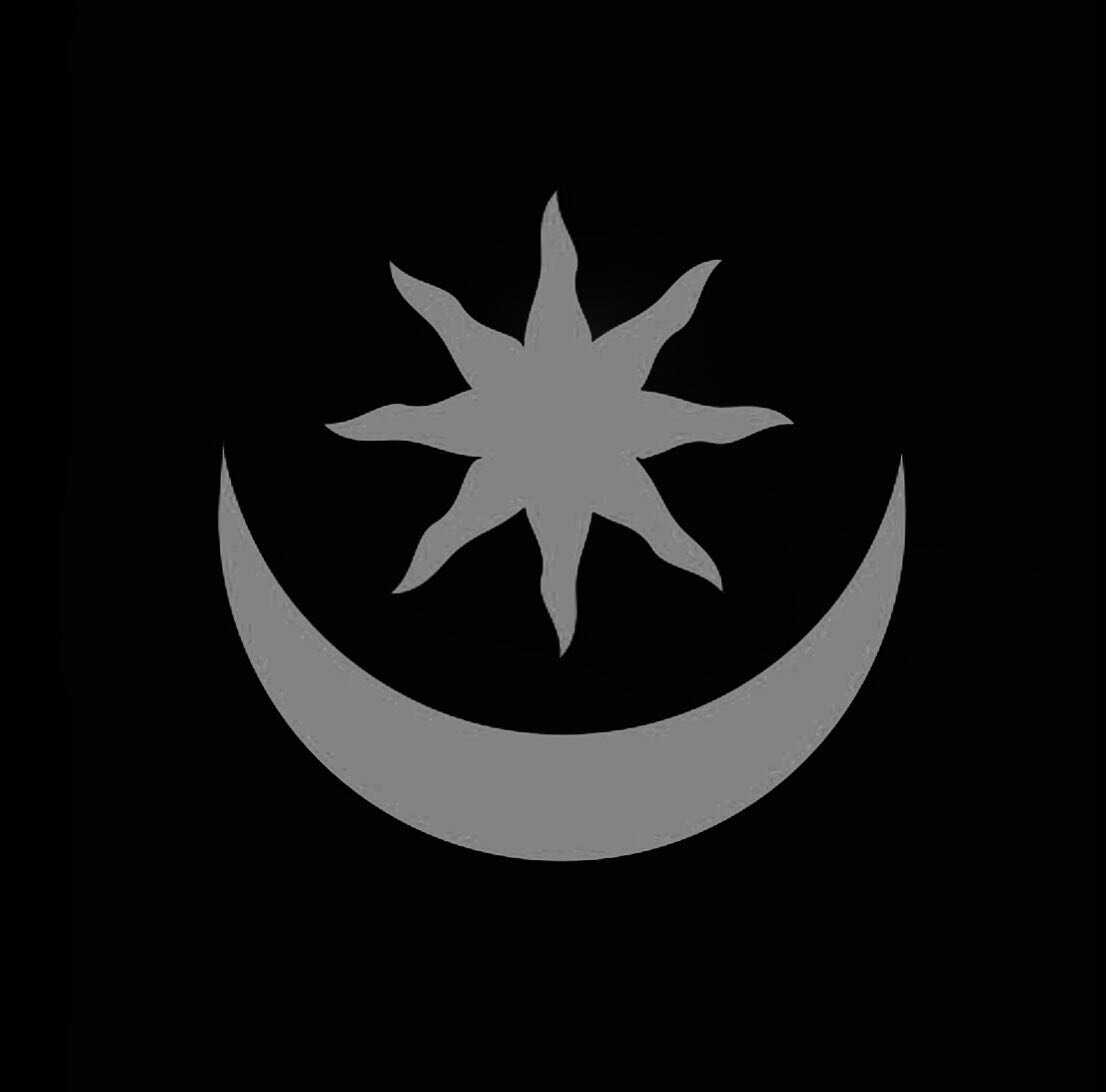 The emblem of the Themisian Empire is the sickle moon below an eclipsed sun. This sigil reminds the Themisians of the ancient battle in which they triumphed in the darkness of an eclipsed sun, and is a reminder to their enemies that their empire has 