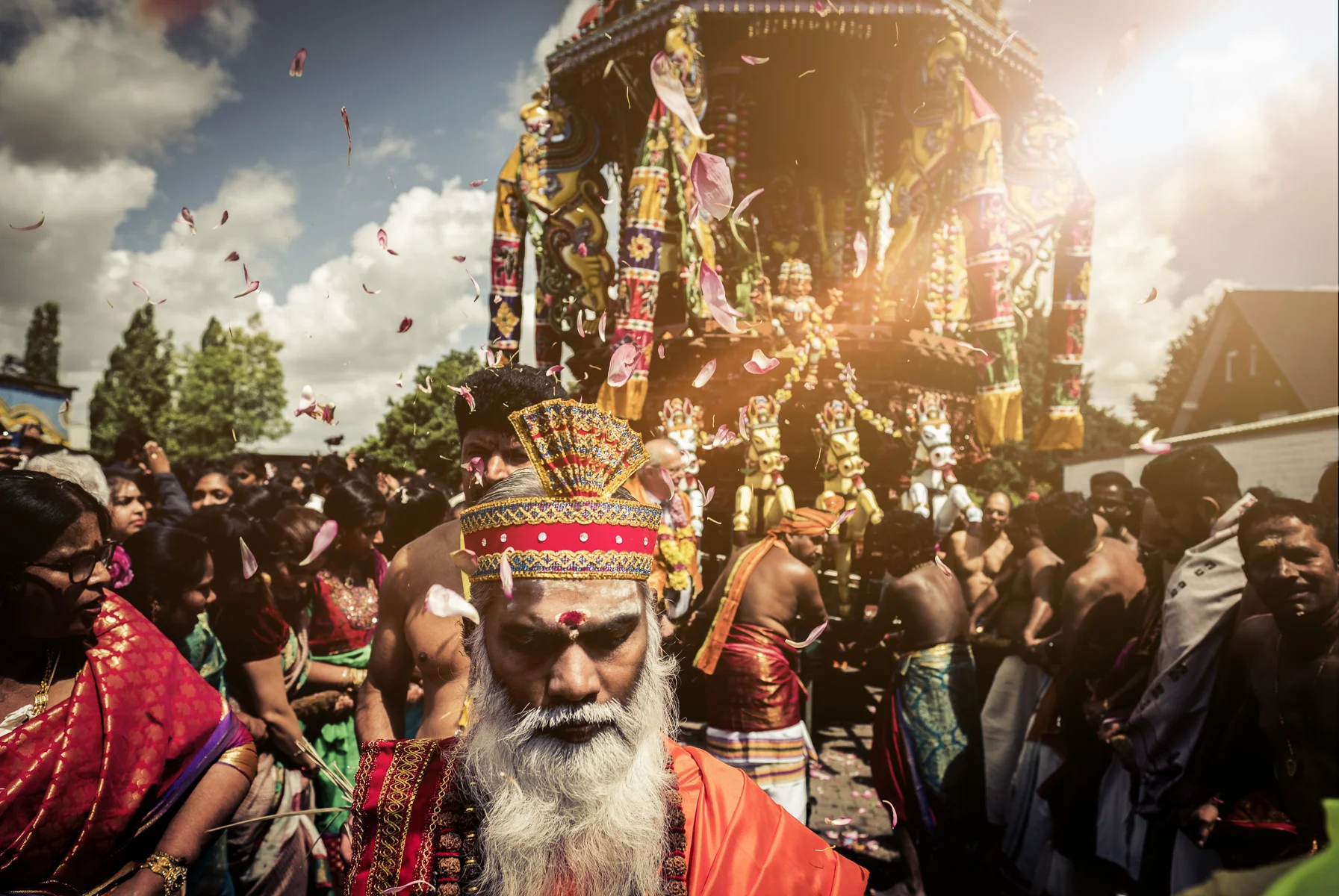 Hindufestival in Hamm-Uentrop