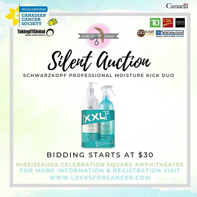 We will be having a silent auction at our Mississauga location! Look out for more posts about what you can walk home with by attending our event!