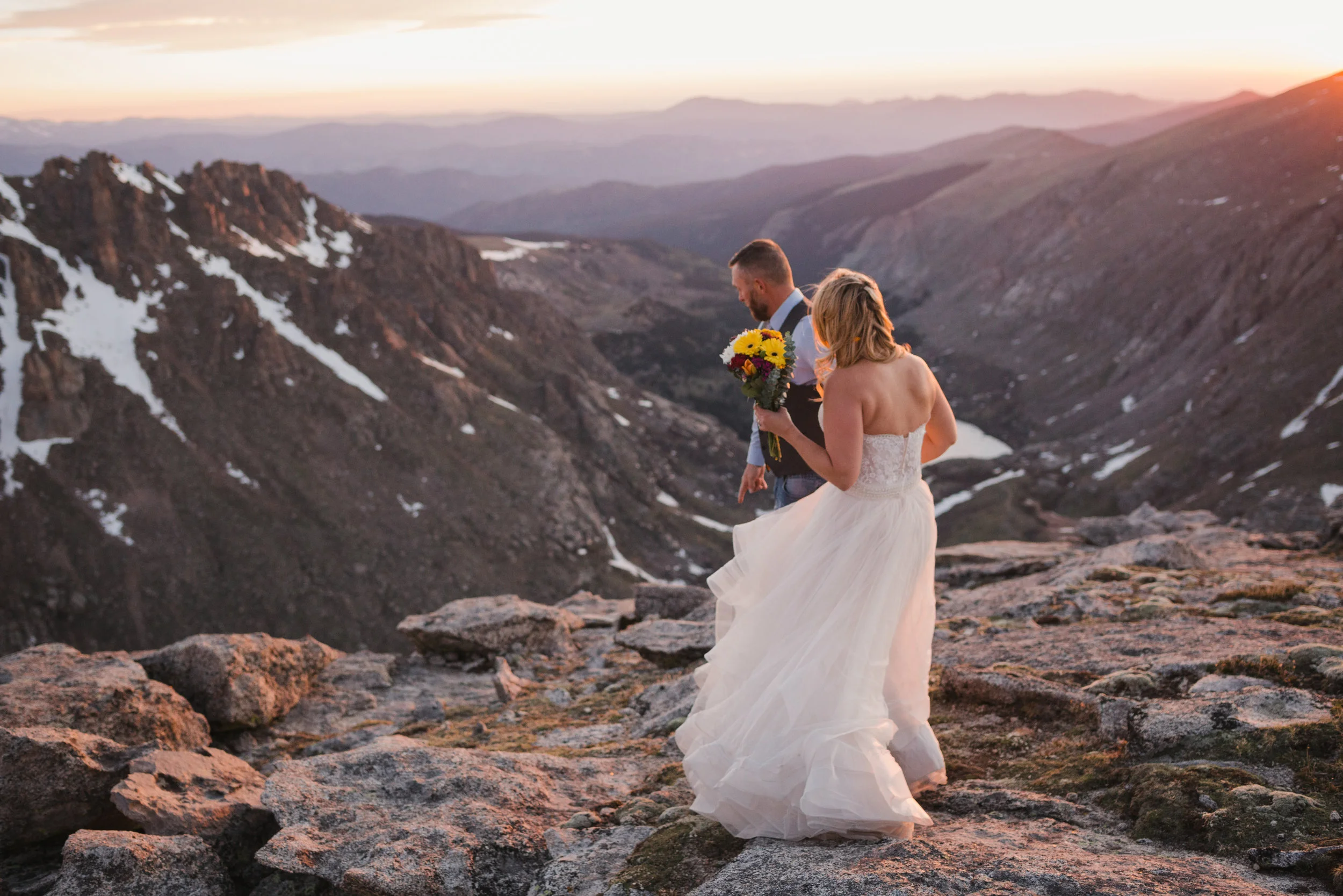 MT. EVANS SUNRISE ELOPEMENT