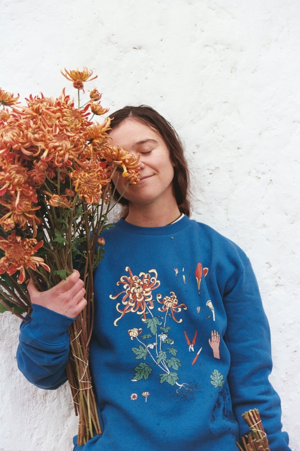 Heirloom Chrysanthemum Sweater
