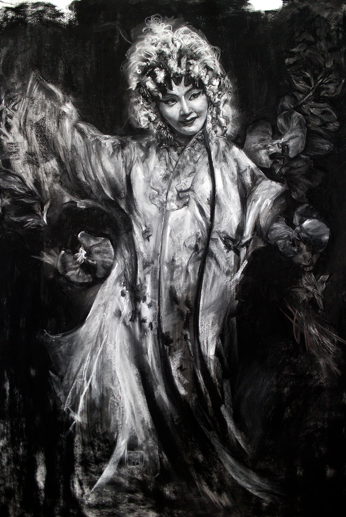 Chinese Opera I: Dance (841 x 1189cm)