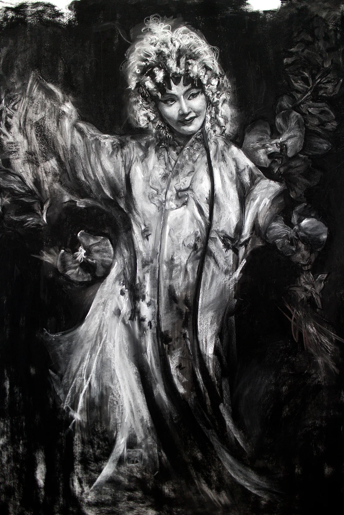 Chinese Opera I: Dance (841 x 1189cm)