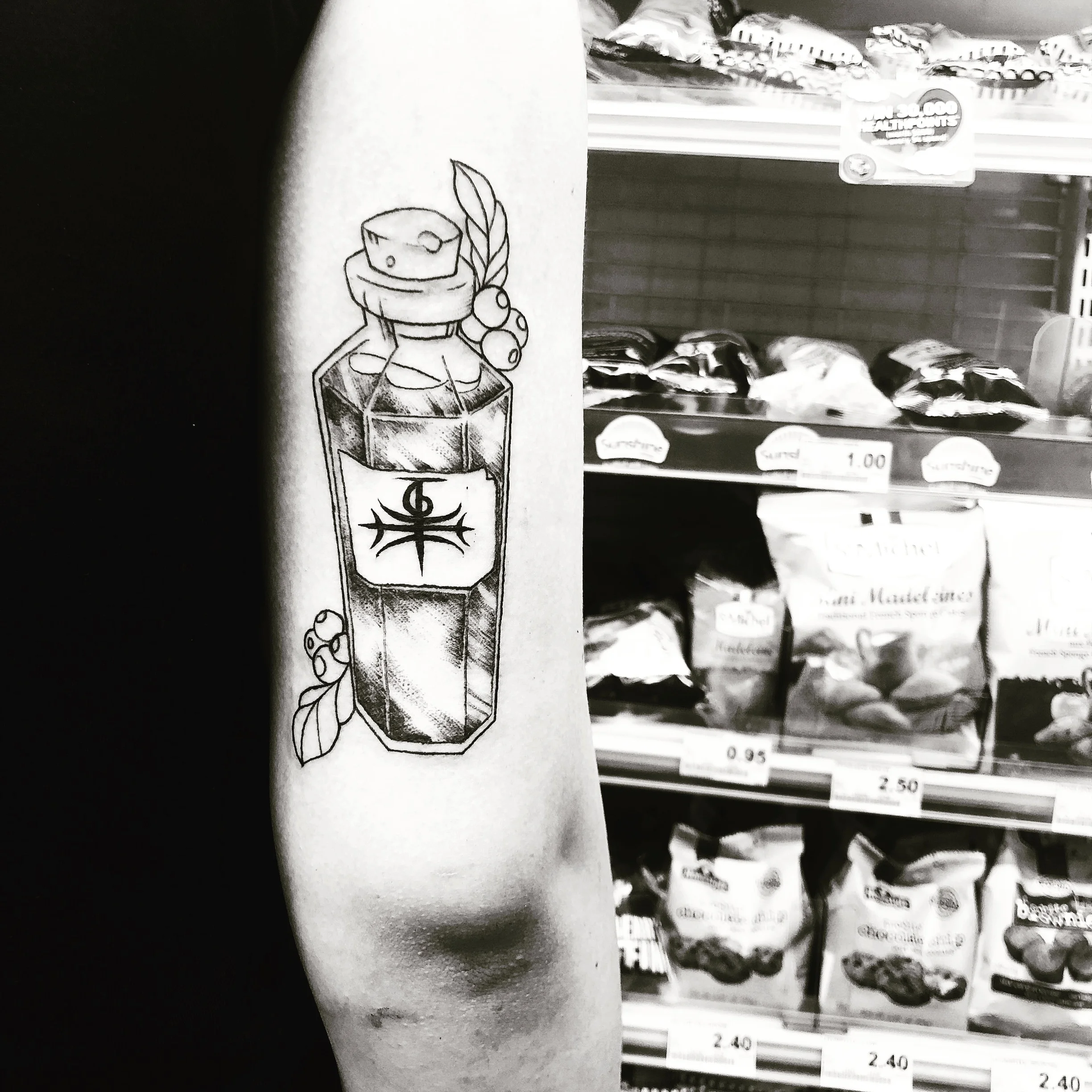 Poison bottle with Scorpio Sigil (Copy)