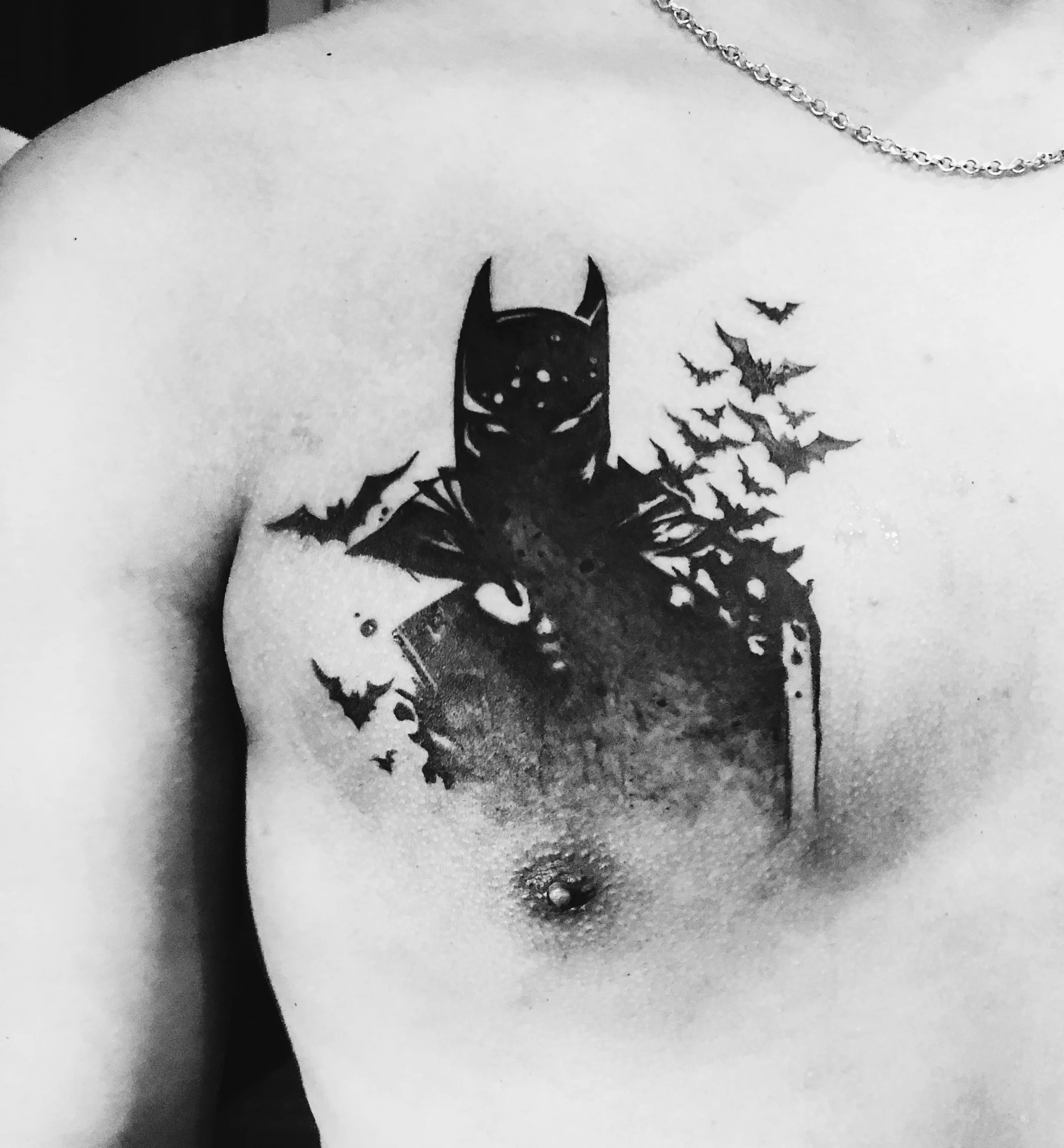 Watercolour style Batman (Copy)