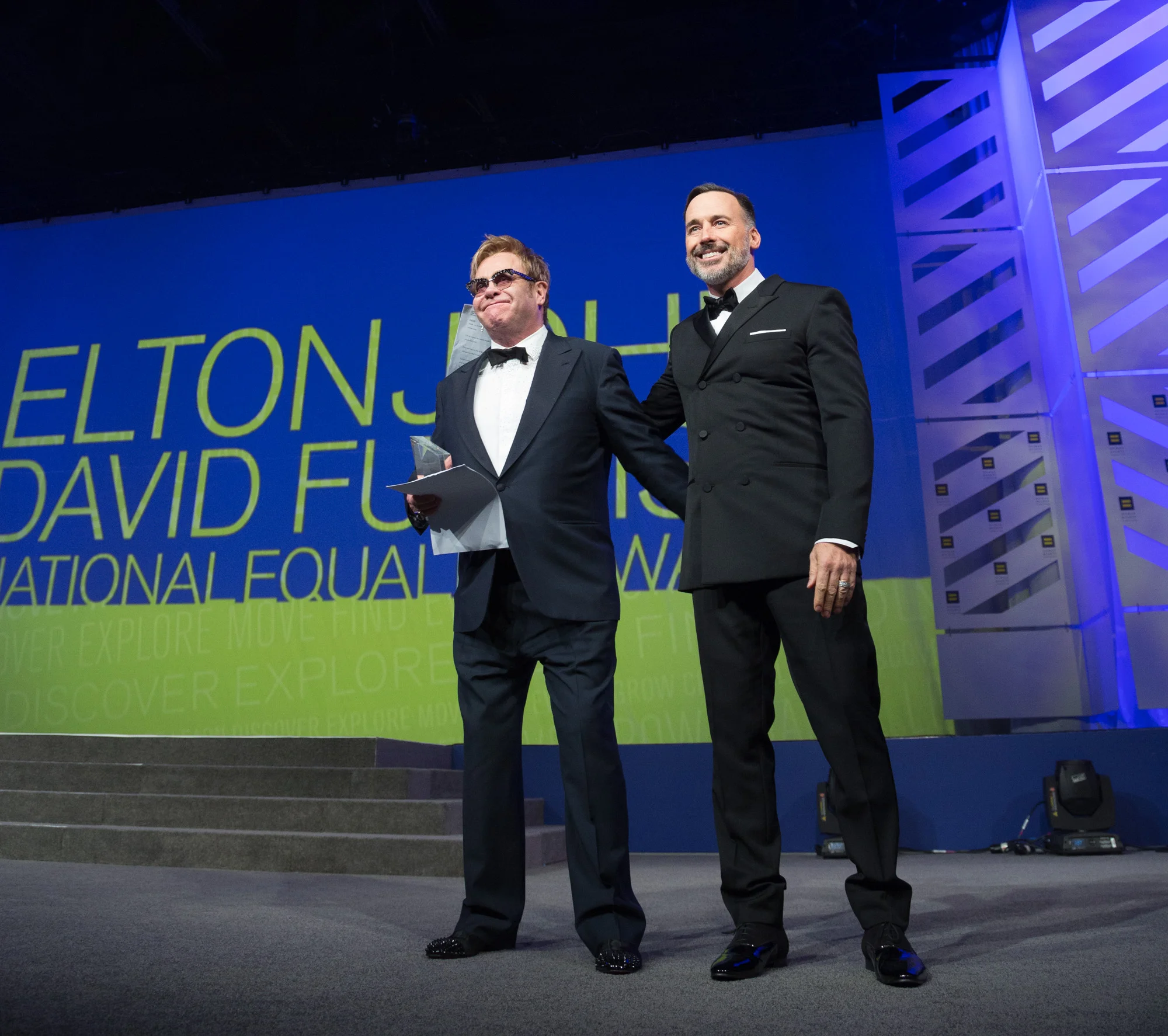 Sir Elton John and David Furnish