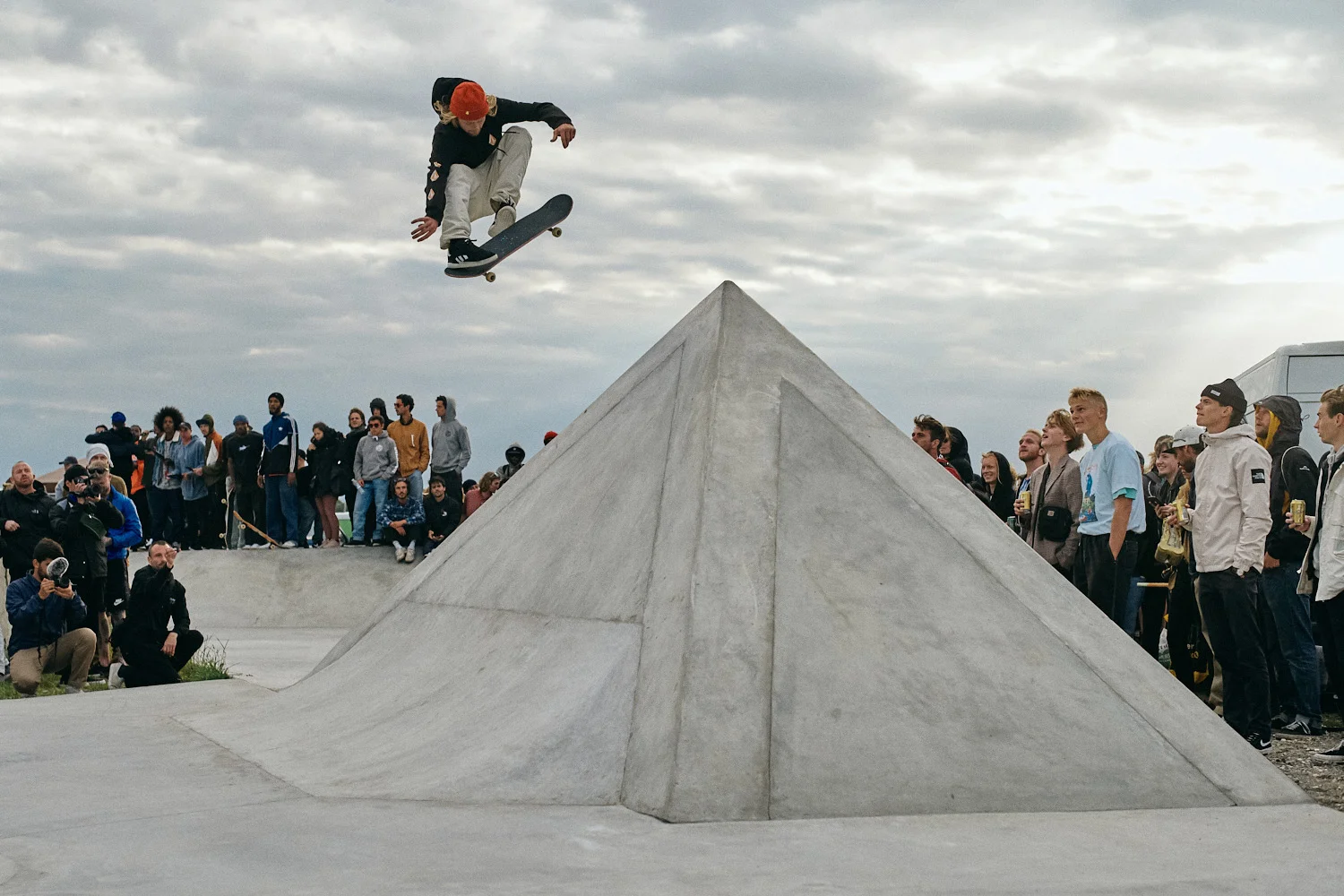 alec majerus, proper 360 flip at the triangle 2019 Photo: arto saari