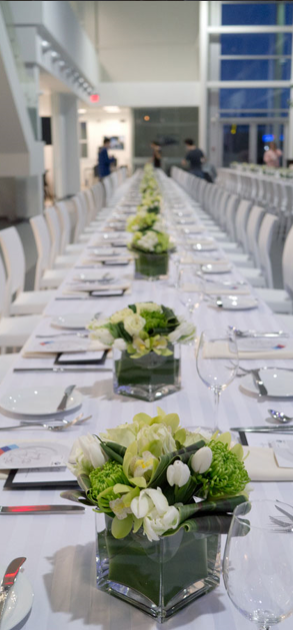 Corporate dinner event