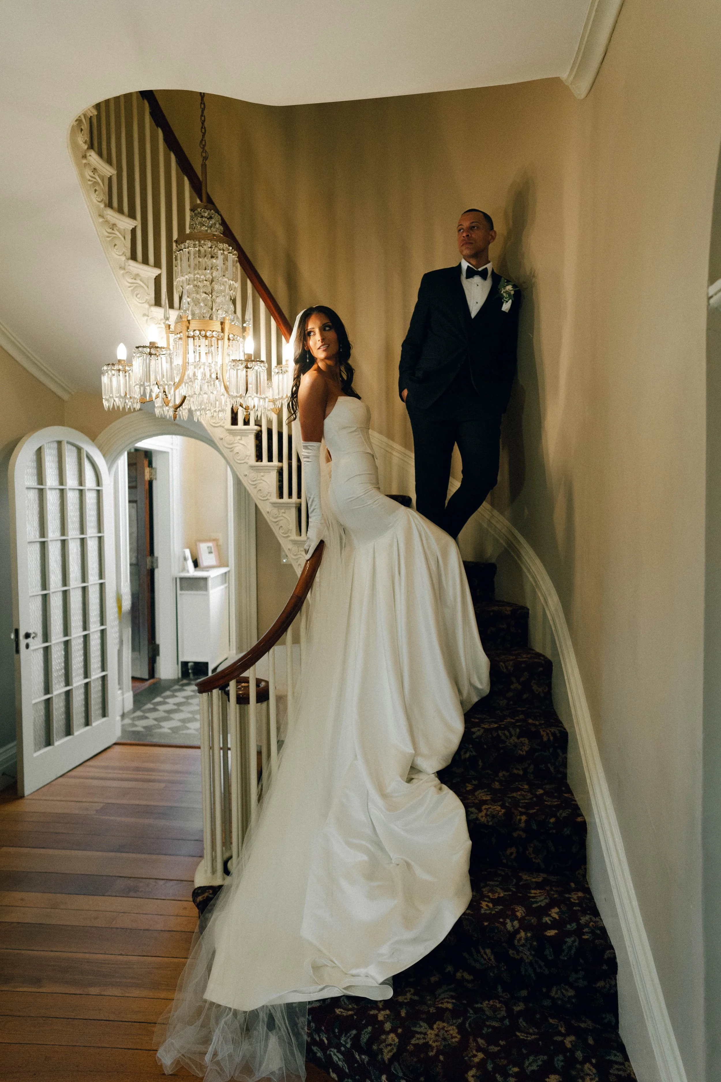 bride and groom staircase.JPG