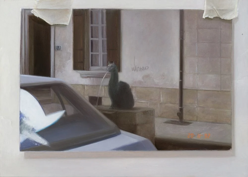 Photo of fountain in France (1992)