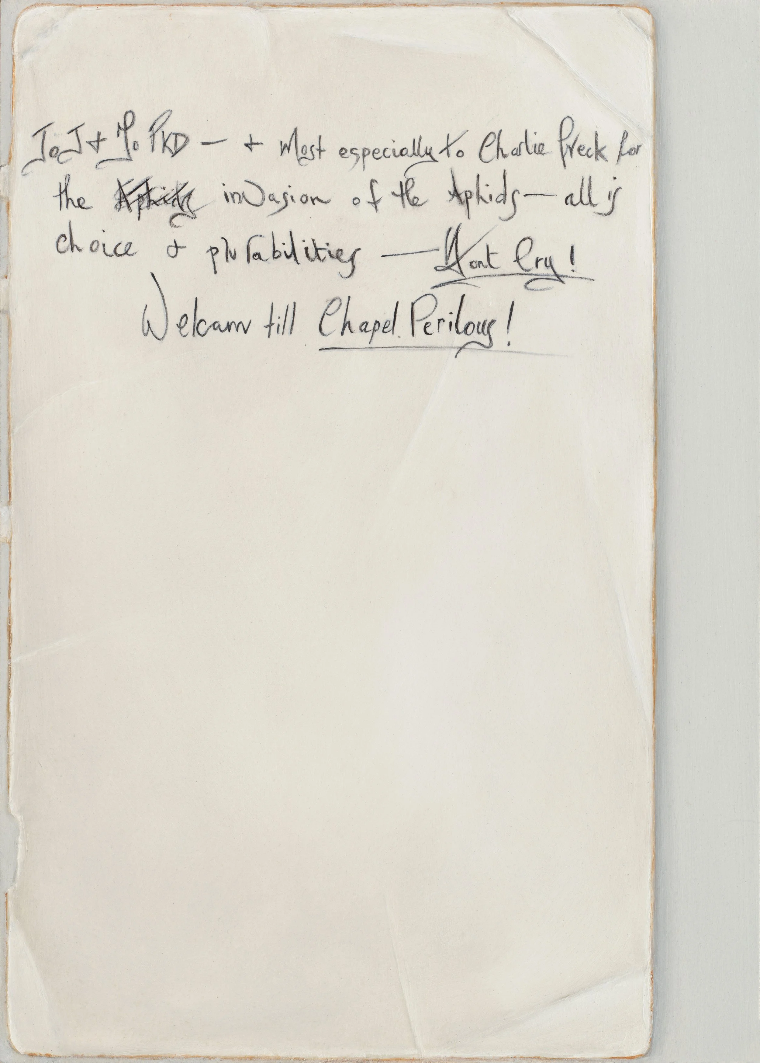 Galactic Pot Healer, inside back cover 