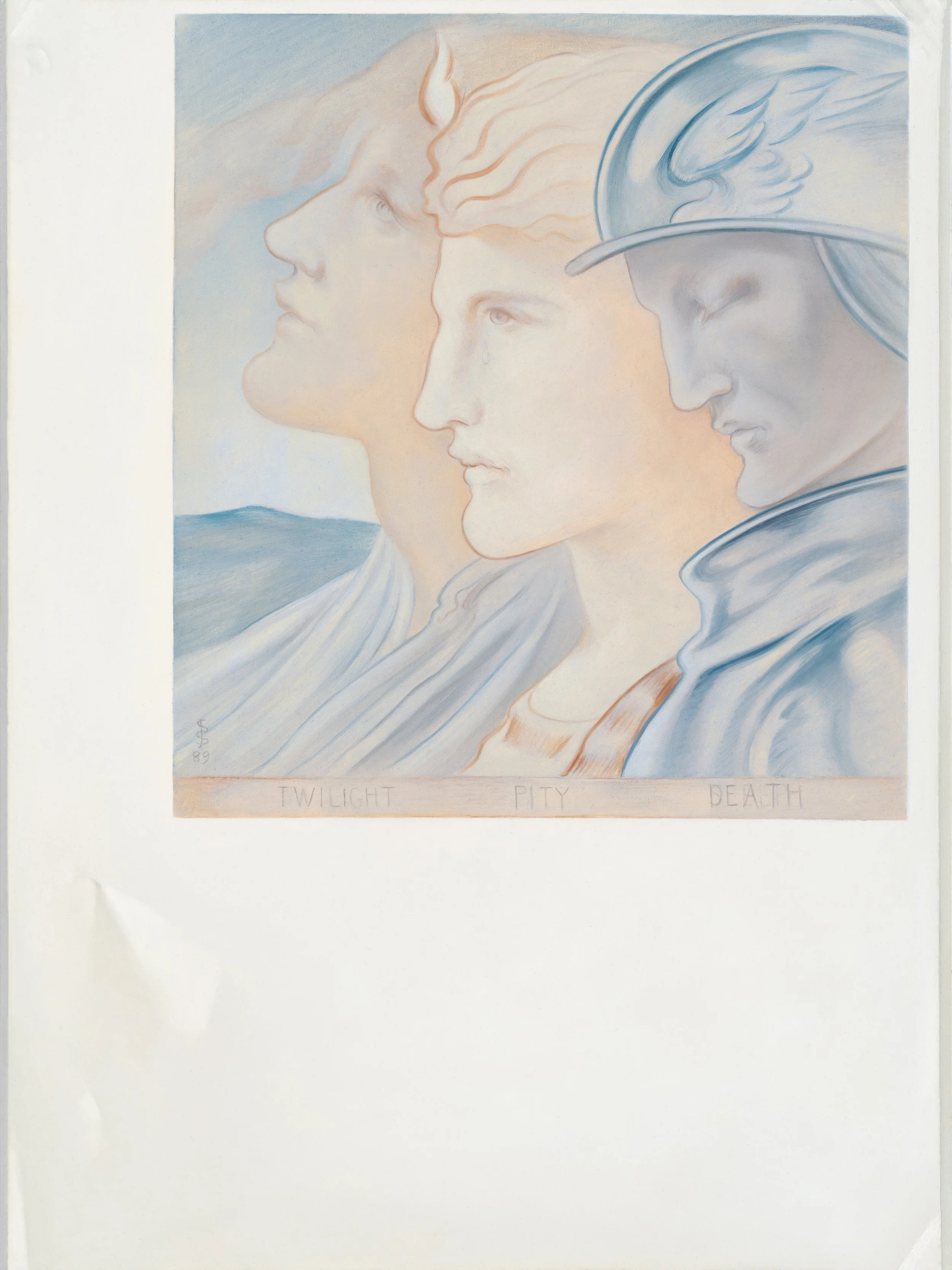Printout of Solomon’s Twilight, Pity, Death 