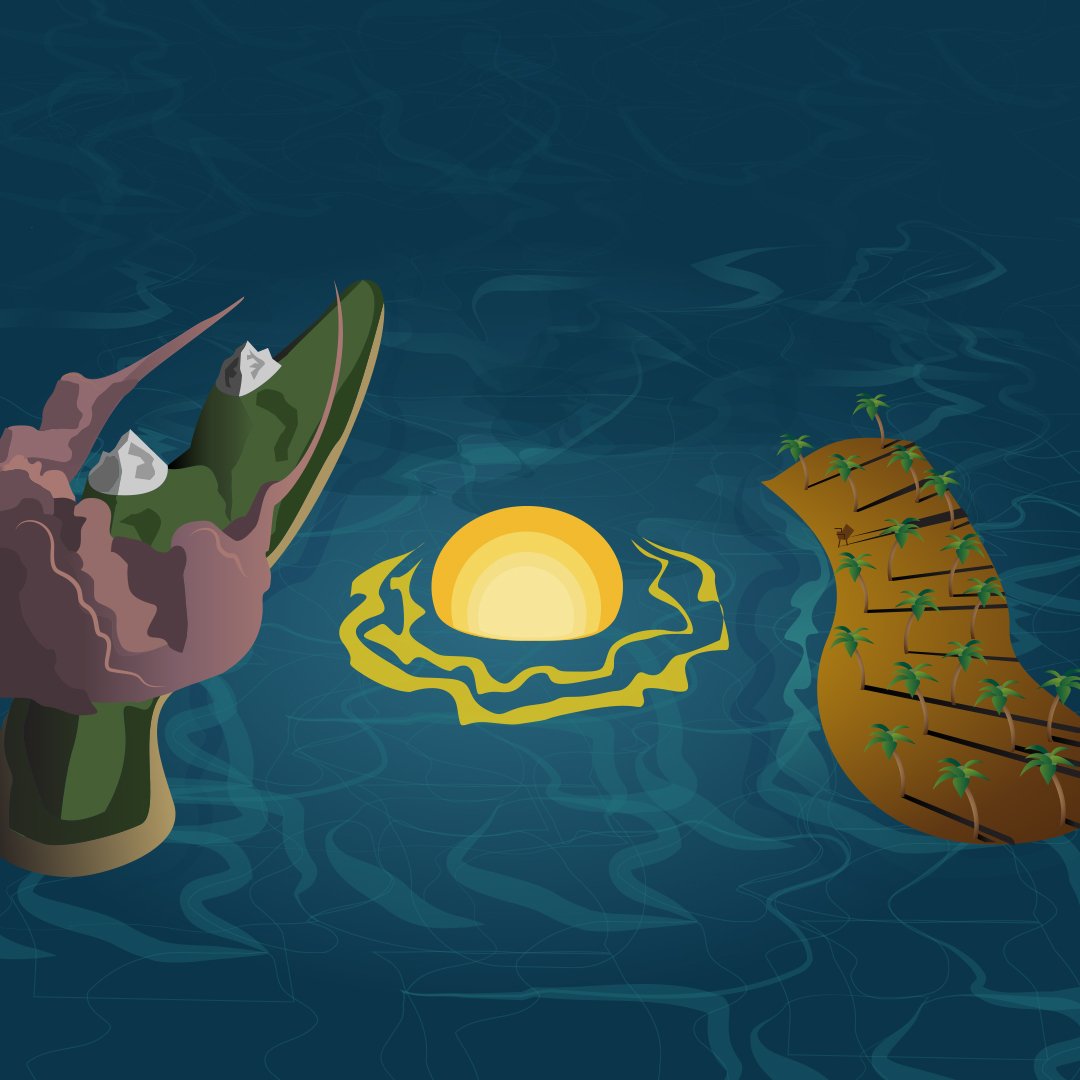 sun in the ocean Illustrator project .jpg