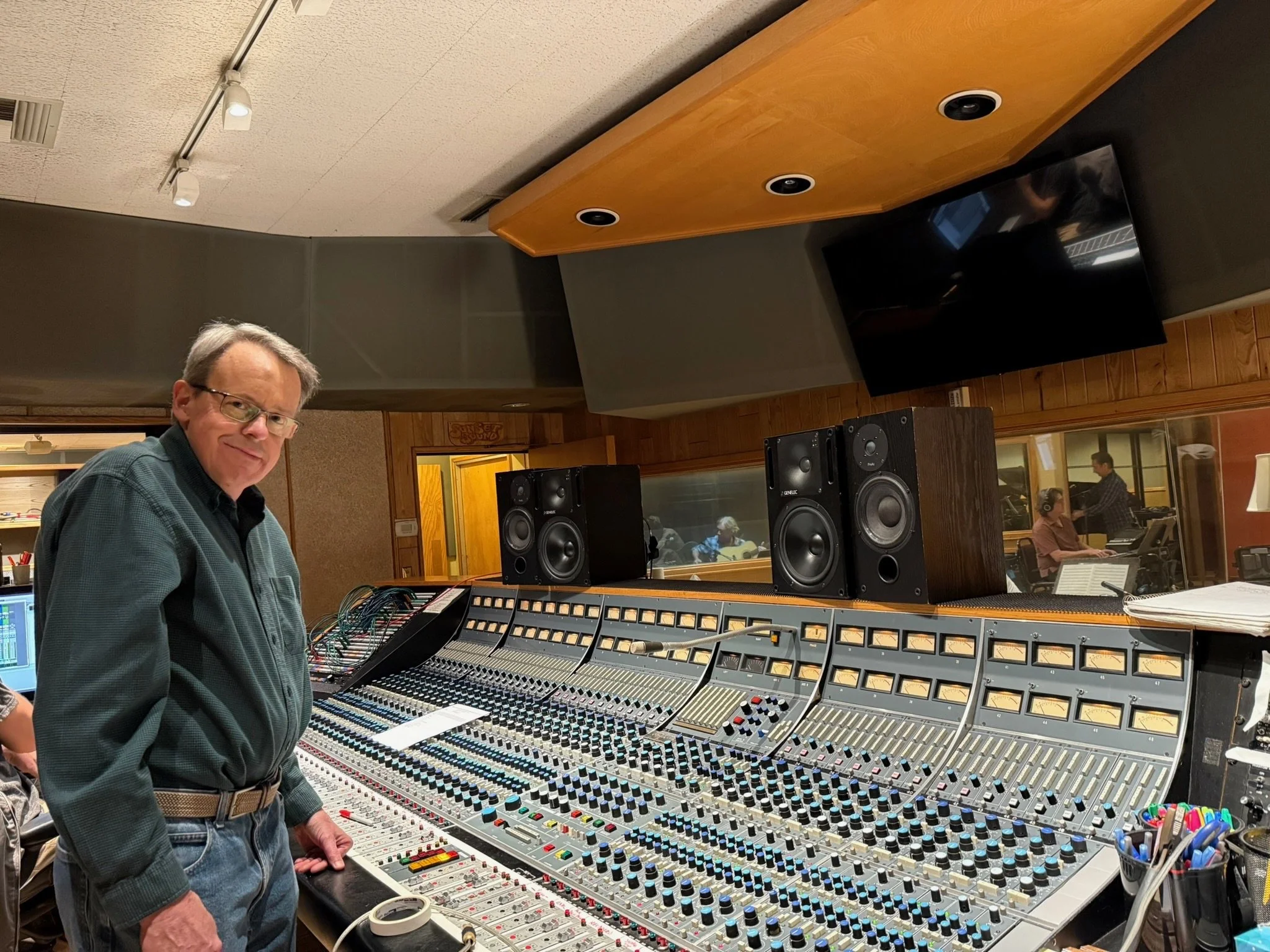 Neve &amp; me @ Sunset Sound