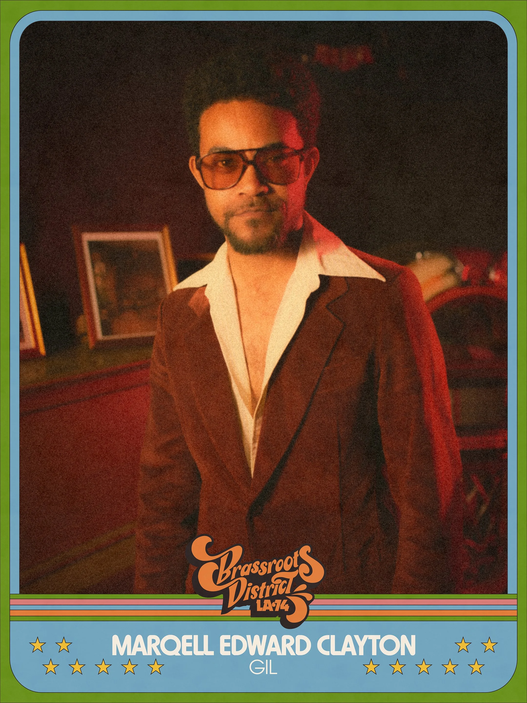 MARQELL EDWARD CLAYTON (Gil) is an Actor, Singer, and Teaching artist in LA. Favorite credits include: Ain’t Too Proud, 5th Ave Theatre, SCR, Rockwell, and session-vocals for BTS, Anderson Paak, and Jon Batiste. Marqell gives honor to God, his wife, 