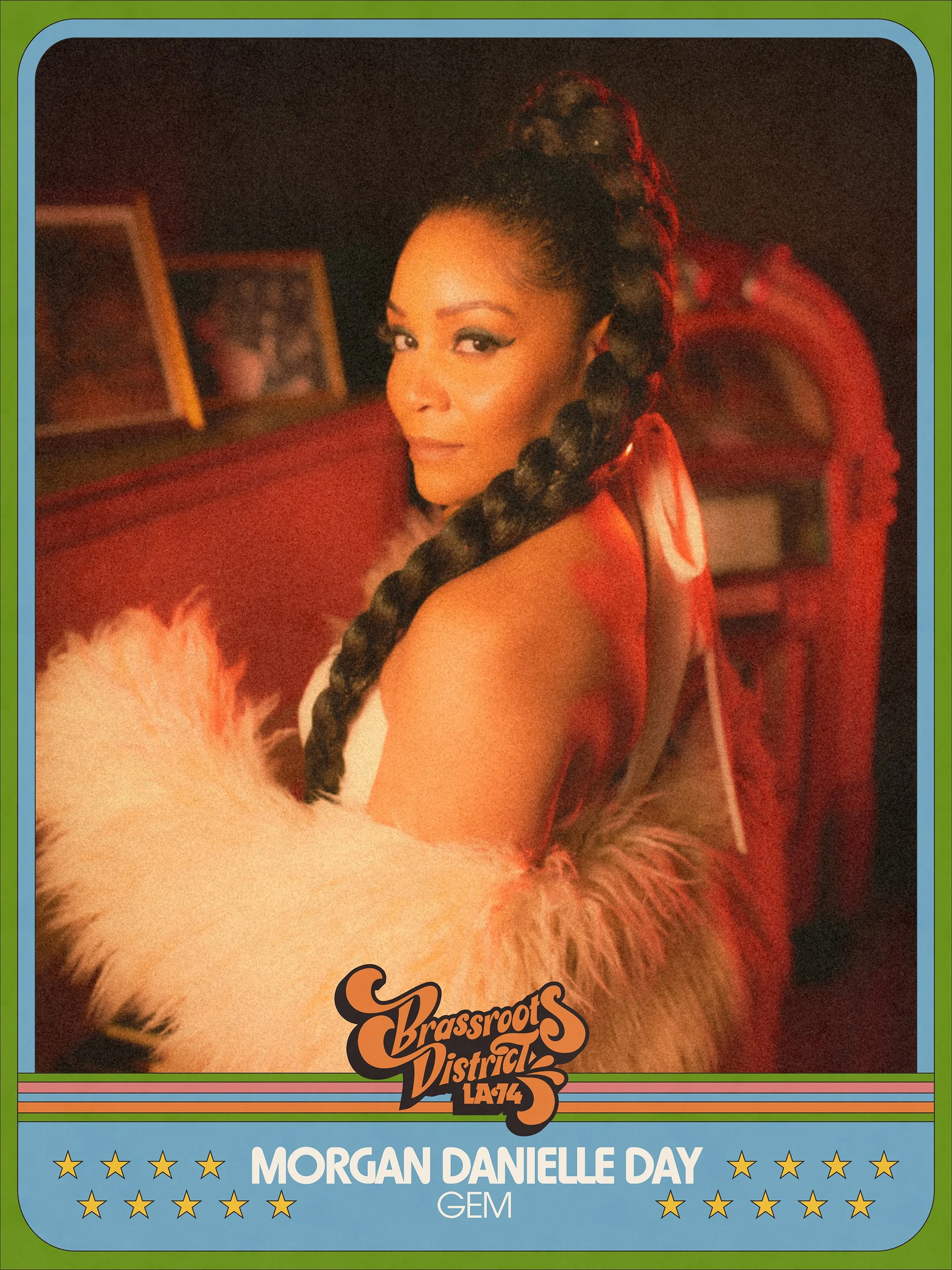 MORGAN DANIELLE DAY (Gem) is an actress/dancer/writer/ spoken word artist  based in Los Angeles, CA. Hailing from Baltimore, MD. She received her BFA in Theatre from Marymount Manhattan College and MFA in Acting from the California Institute of the A