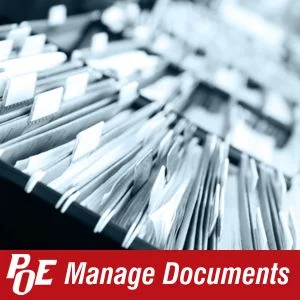 Click here to find out more POE document management solutions