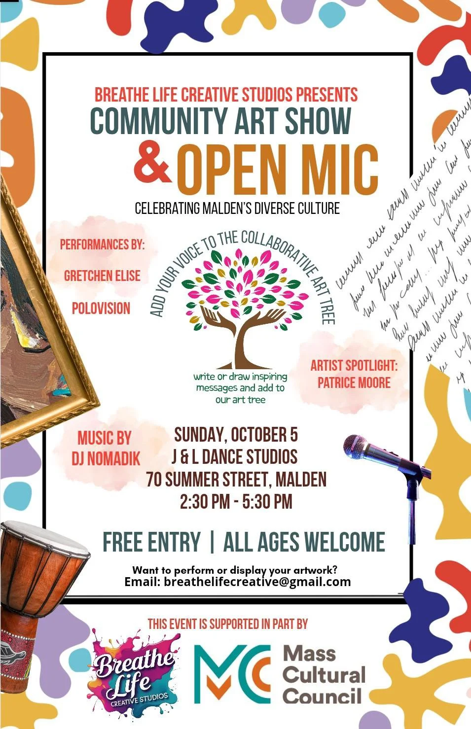 Community Art Show &amp; Open Mic