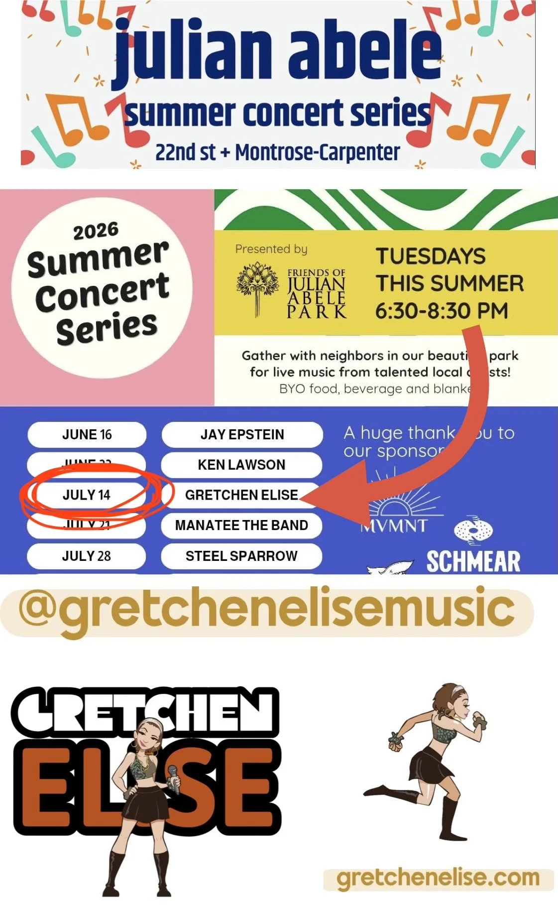 Julian Abele Park Summer Music Series