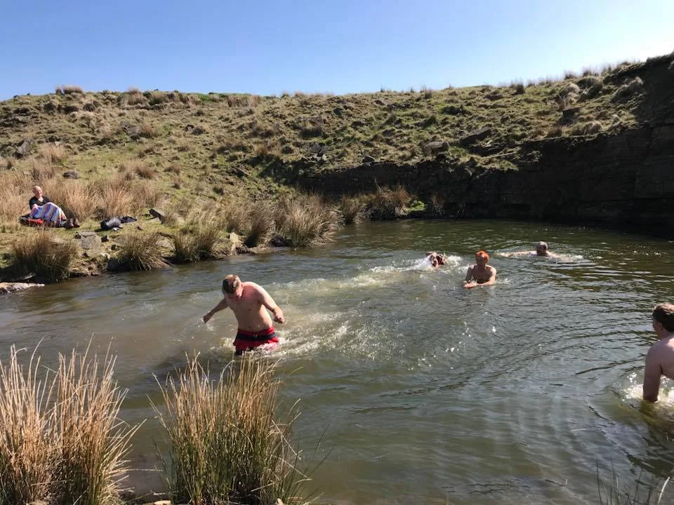 We played and played in the wild water at our May retreat. Just as life should be lived.