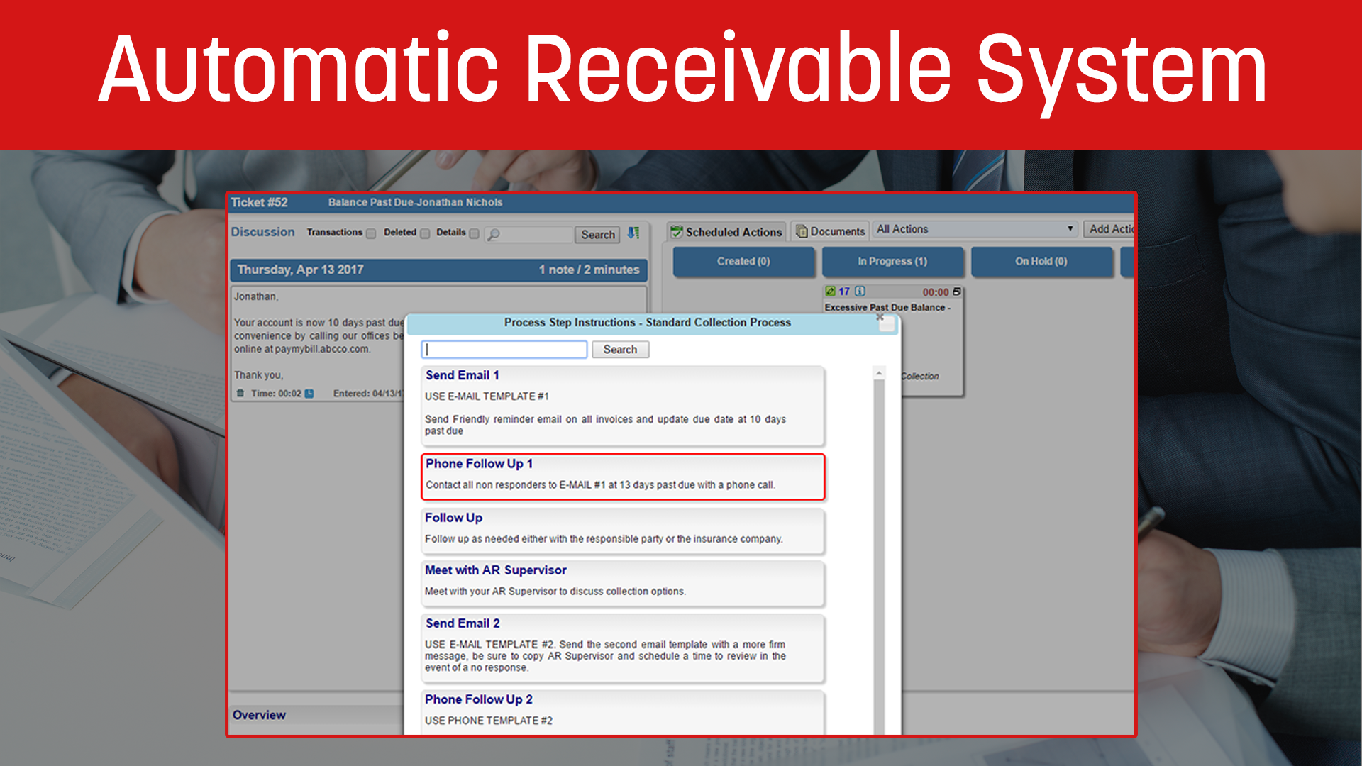 Automatic Receivable System