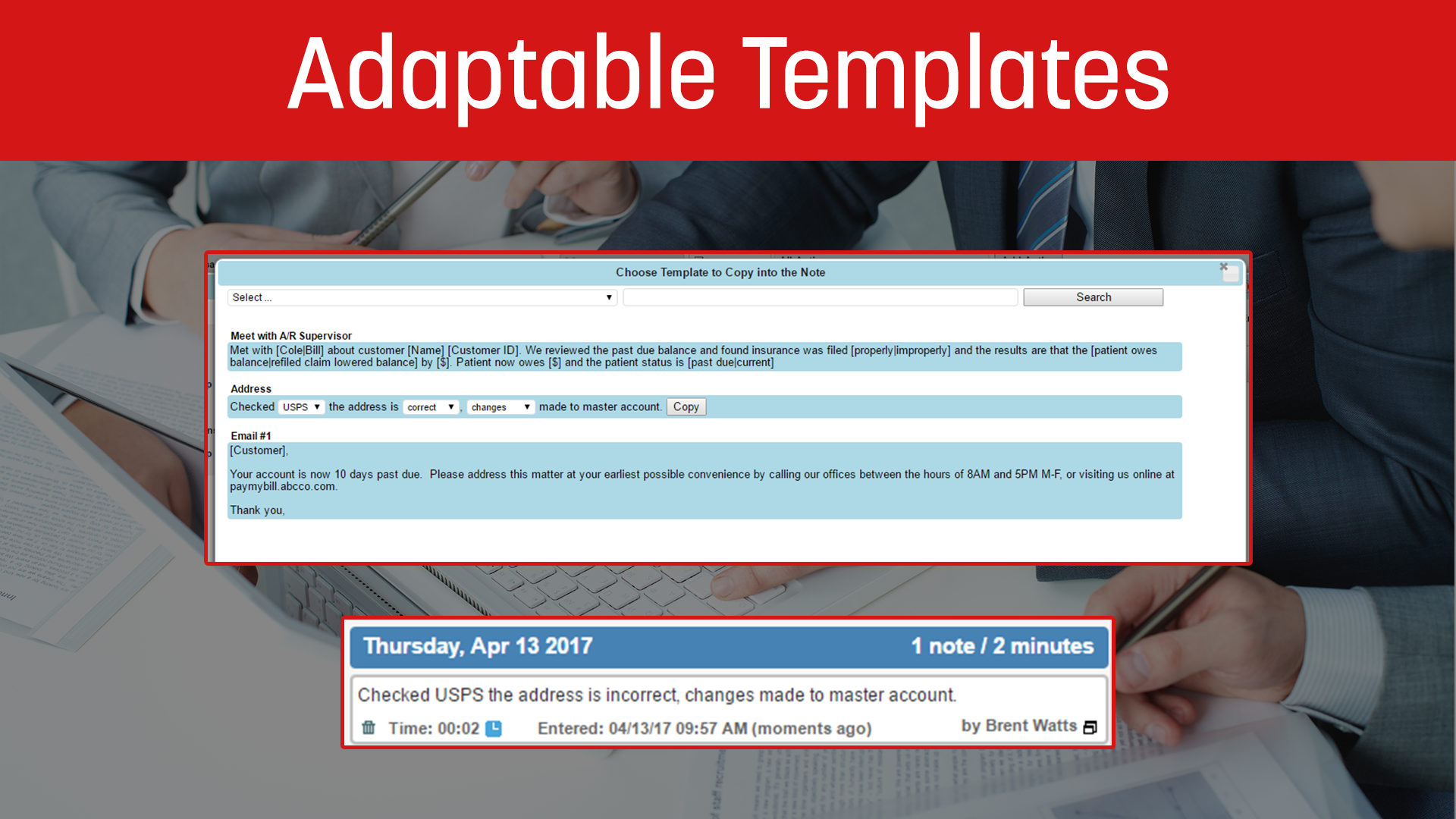 Adaptable Templates