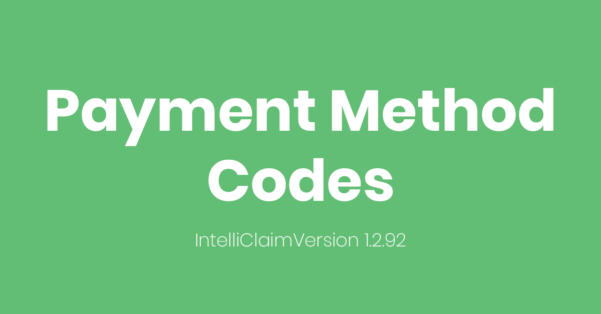 IntelliClaim Version 1.2.92 -- Release Notes
