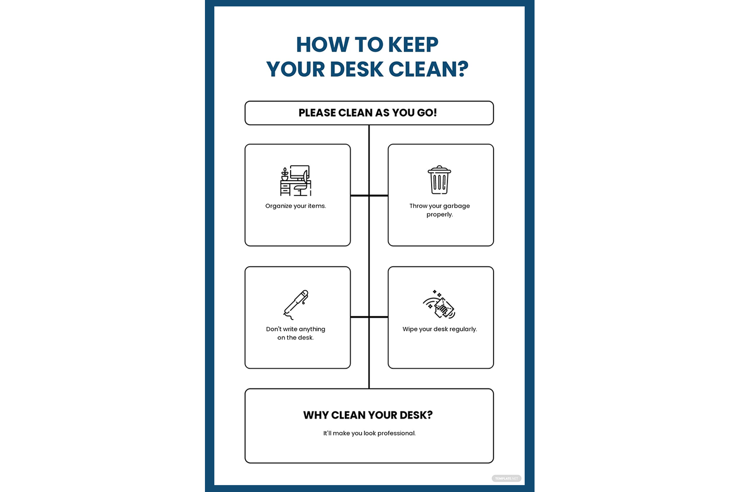 How to Clean Your Work Desk