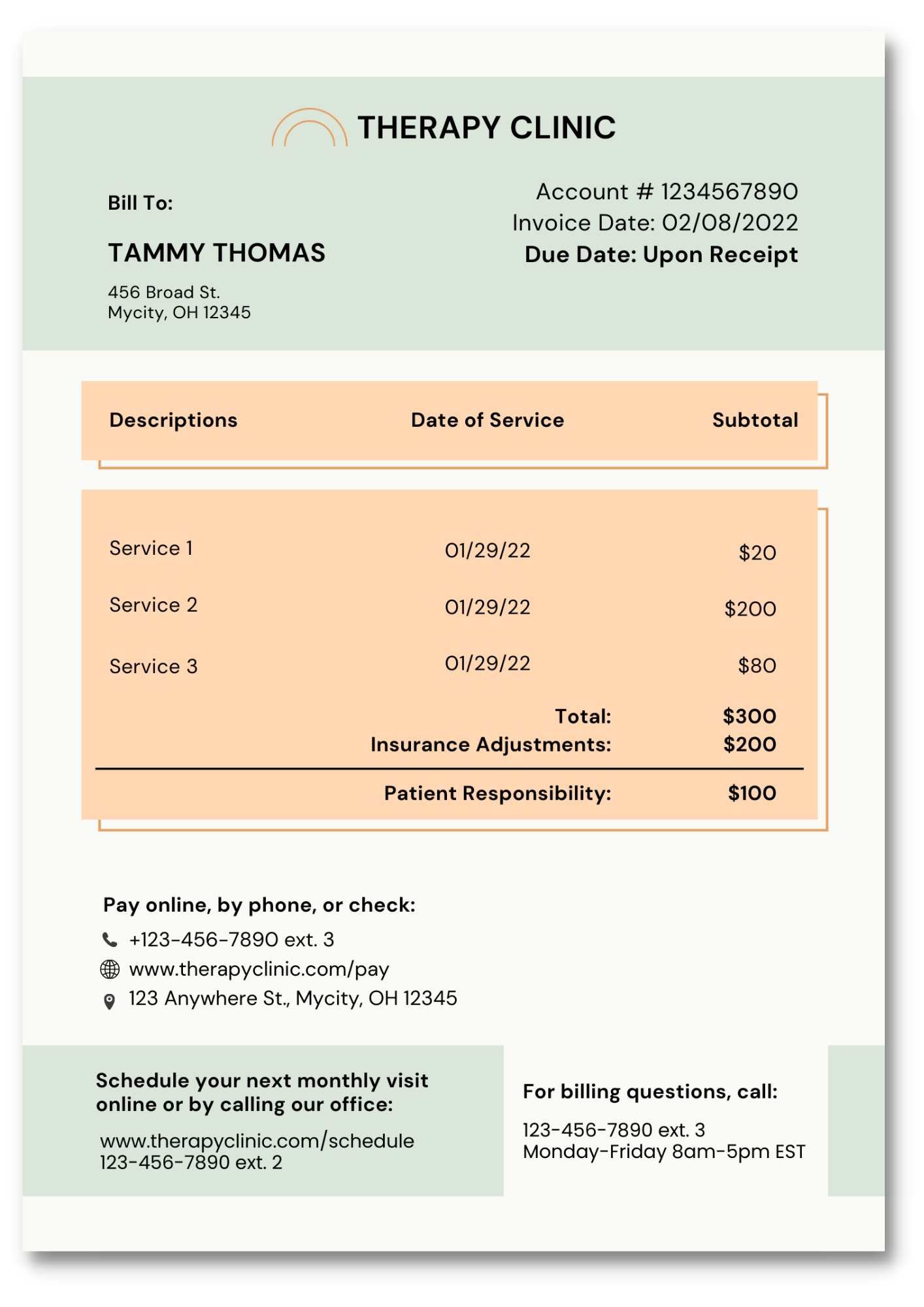 physical-therapy-invoice-template-2023-template-printable