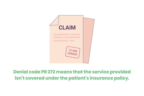 Denial Code PR 272: An Ultimate Guide — Etactics