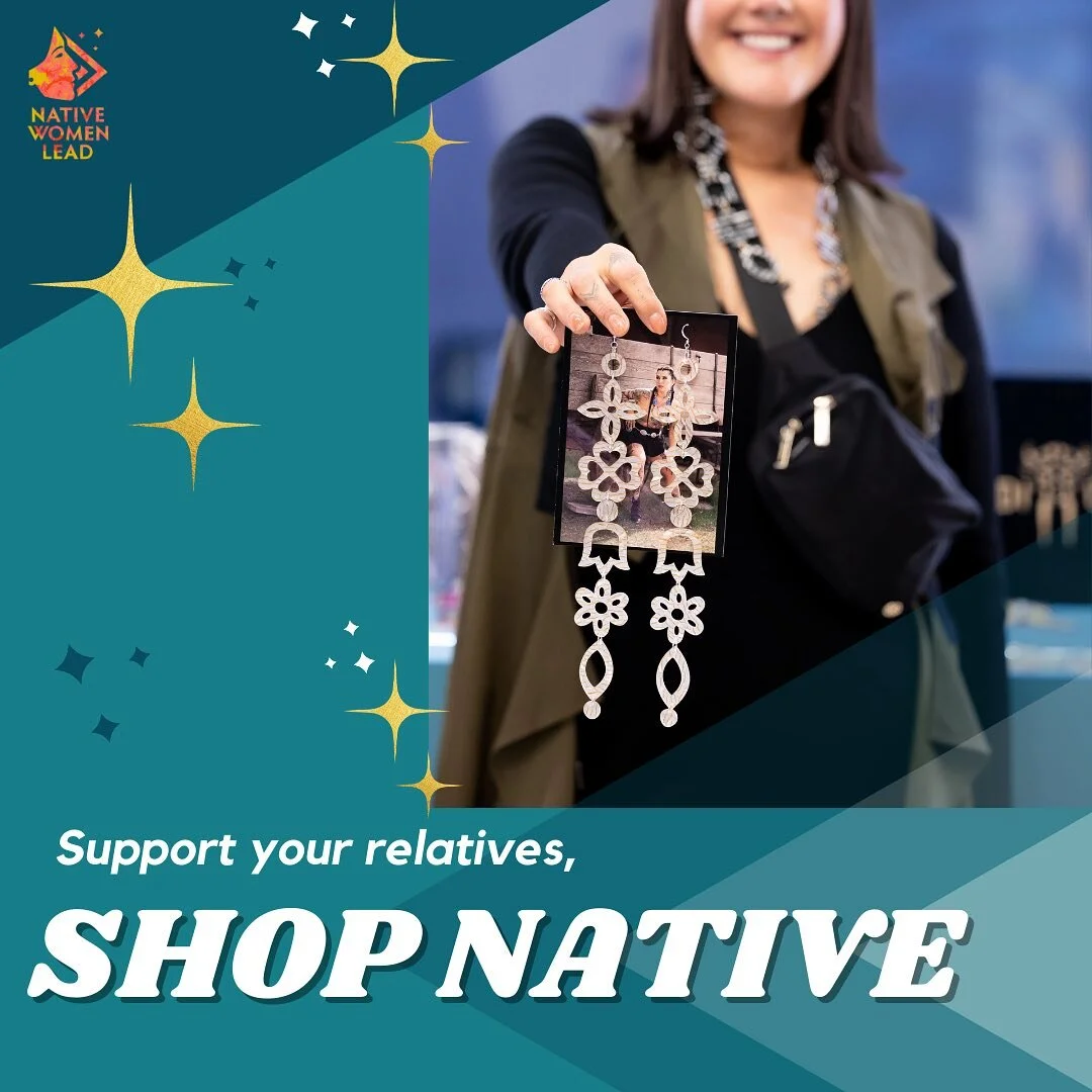 There&rsquo;s still time to Indigenize your shopping this holiday season! 🎁🌿

Native Women Lead strives to promote other Native women owned businesses. So it&rsquo;s only fitting we highlight a few of our favorites! 

Check out the profiles tagged 